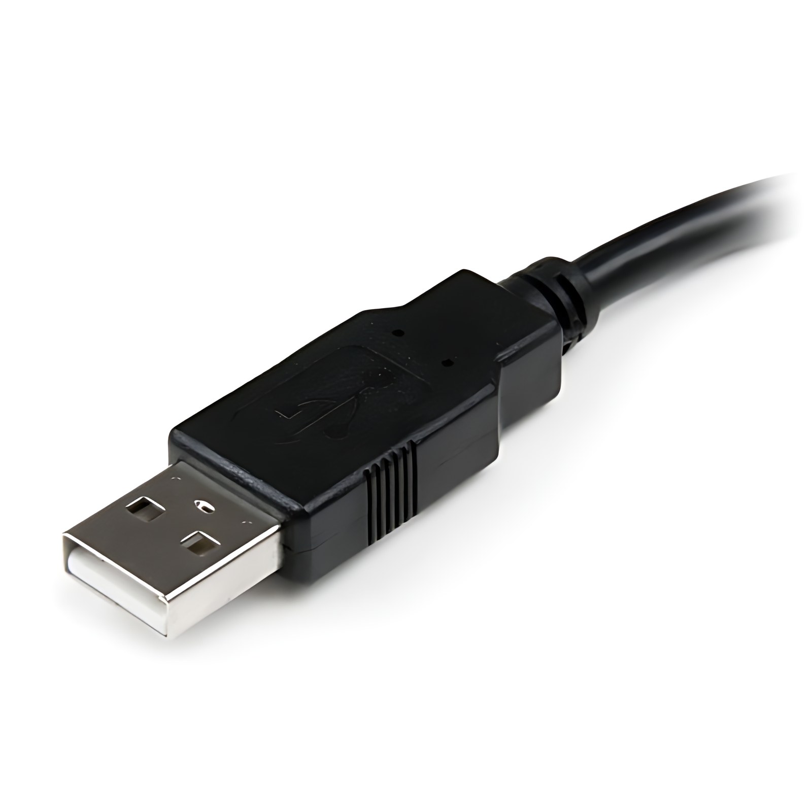 Startech.com Cable Extensor Usb 2.0 Macho A Hembra De 15cm – Cable For Portátil, Unidad Flash, Computadora De Escritorio – Cable De Extensión – Níquel Conector Chapado – Negro