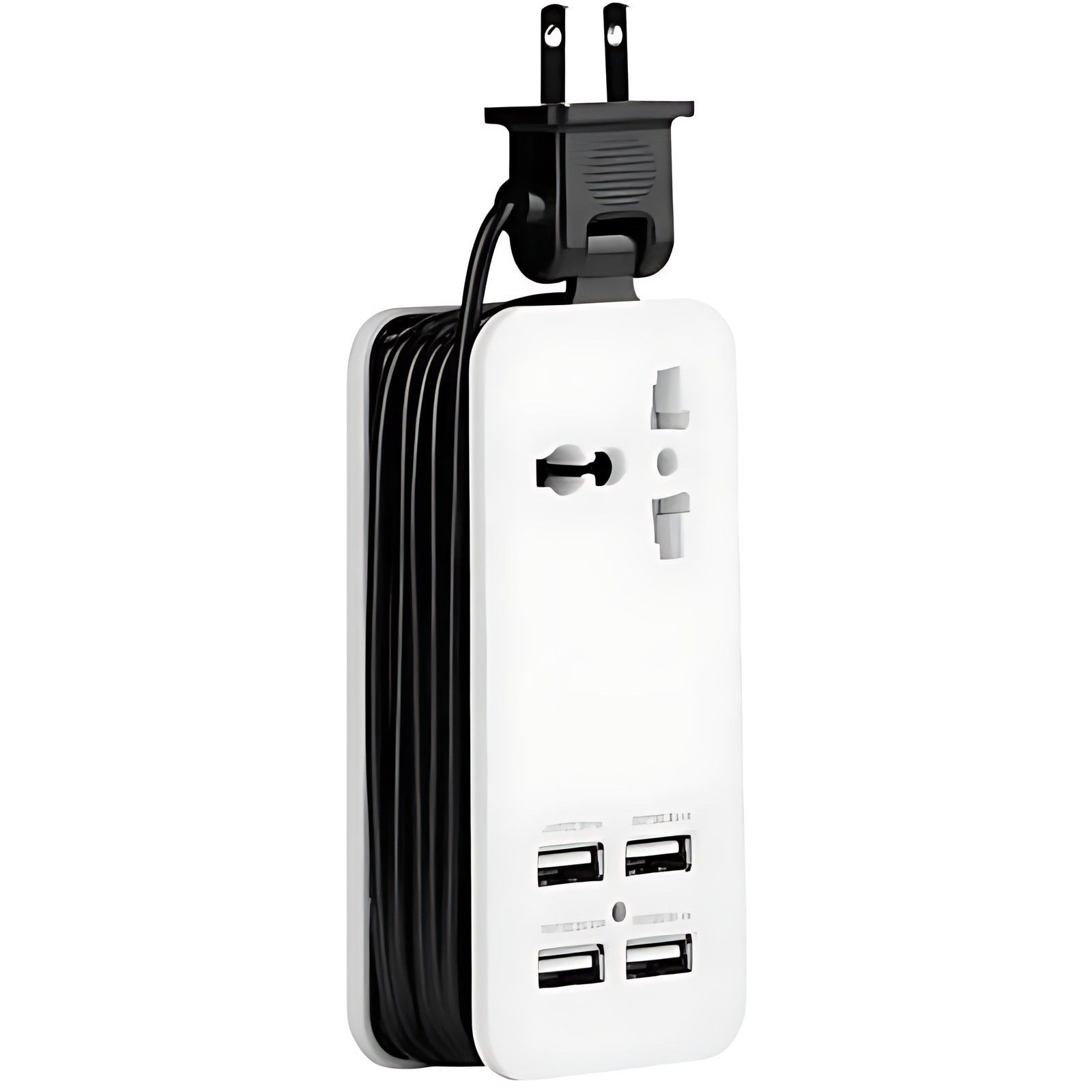 Naceb Reglata De Conexión – 4 X Usb, 1 X Alimentación Ca – 1.50m Cordón – 1.50kw