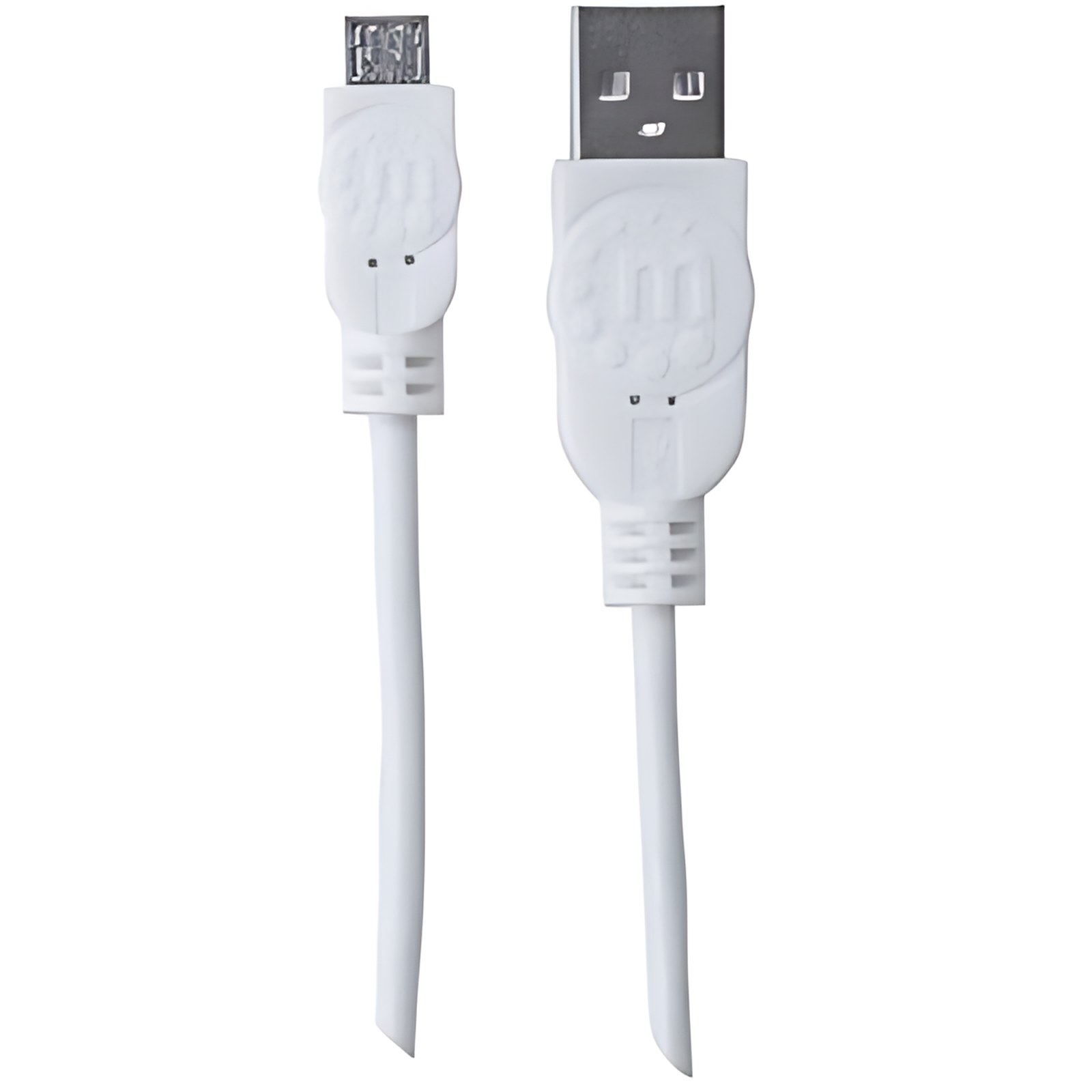 Cable Para Dispositivos Usb Micro-B De Alta Velocidad – Cable Usb V2 A-Micro B, Bolsa Pvc 1.8m Blanco