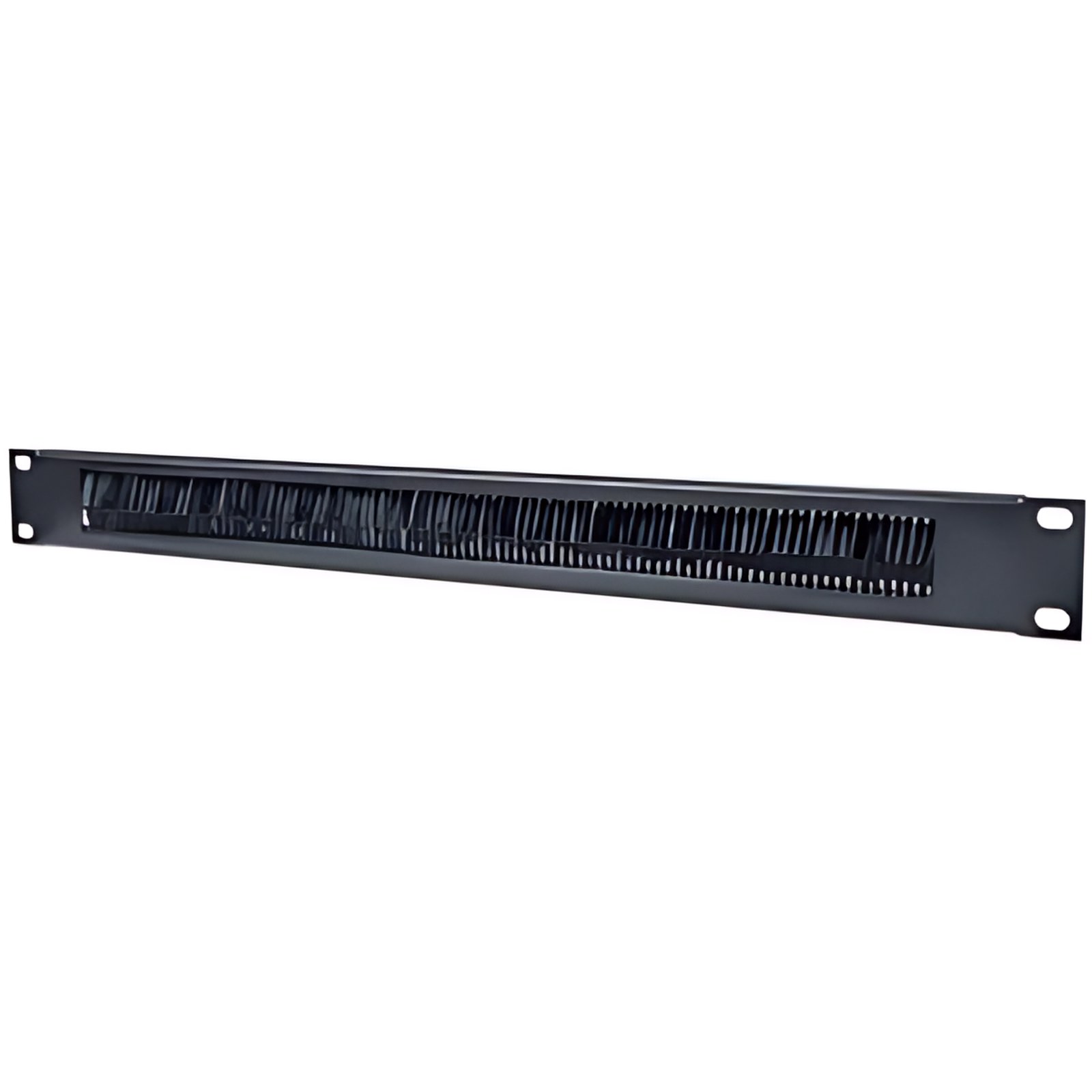 Intellinet Organizador De Cable – Negro – Sujetador De Cables – 1u Altura Del Rack X 19″ Anchura De Panel – Acero