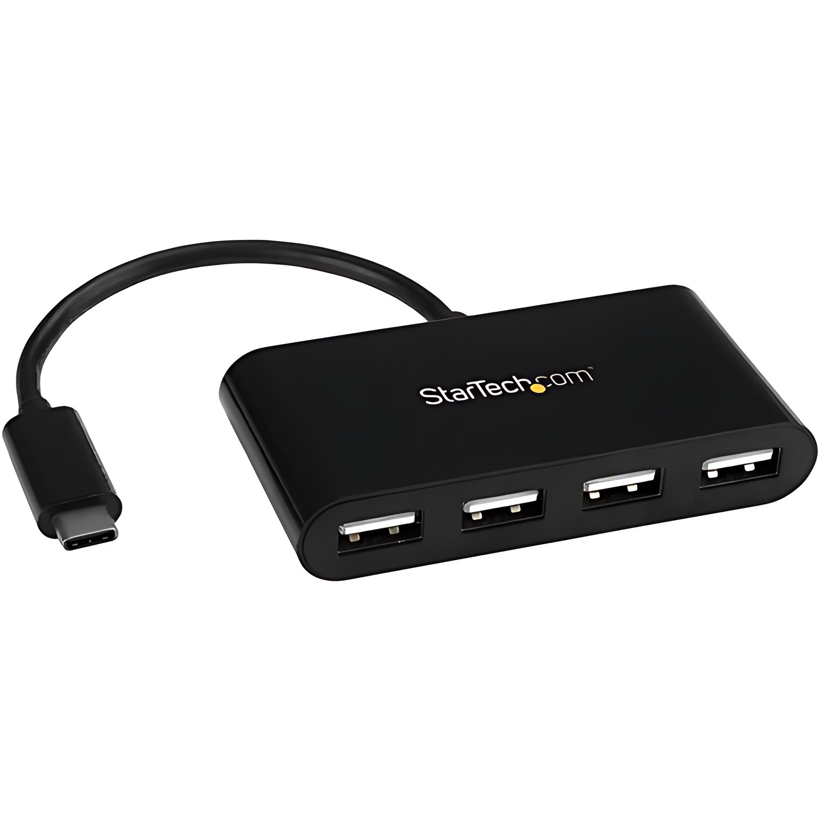 StarTech.com Hub Concentrador USB-C a USB A de 4 Puertos - Adaptador USB Tipo C a USB A de 4 Puertos - USB 2.0 - 4 Total USB Port(s) - 4 USB 2.0 Port(s) - Mac, PC, Linux