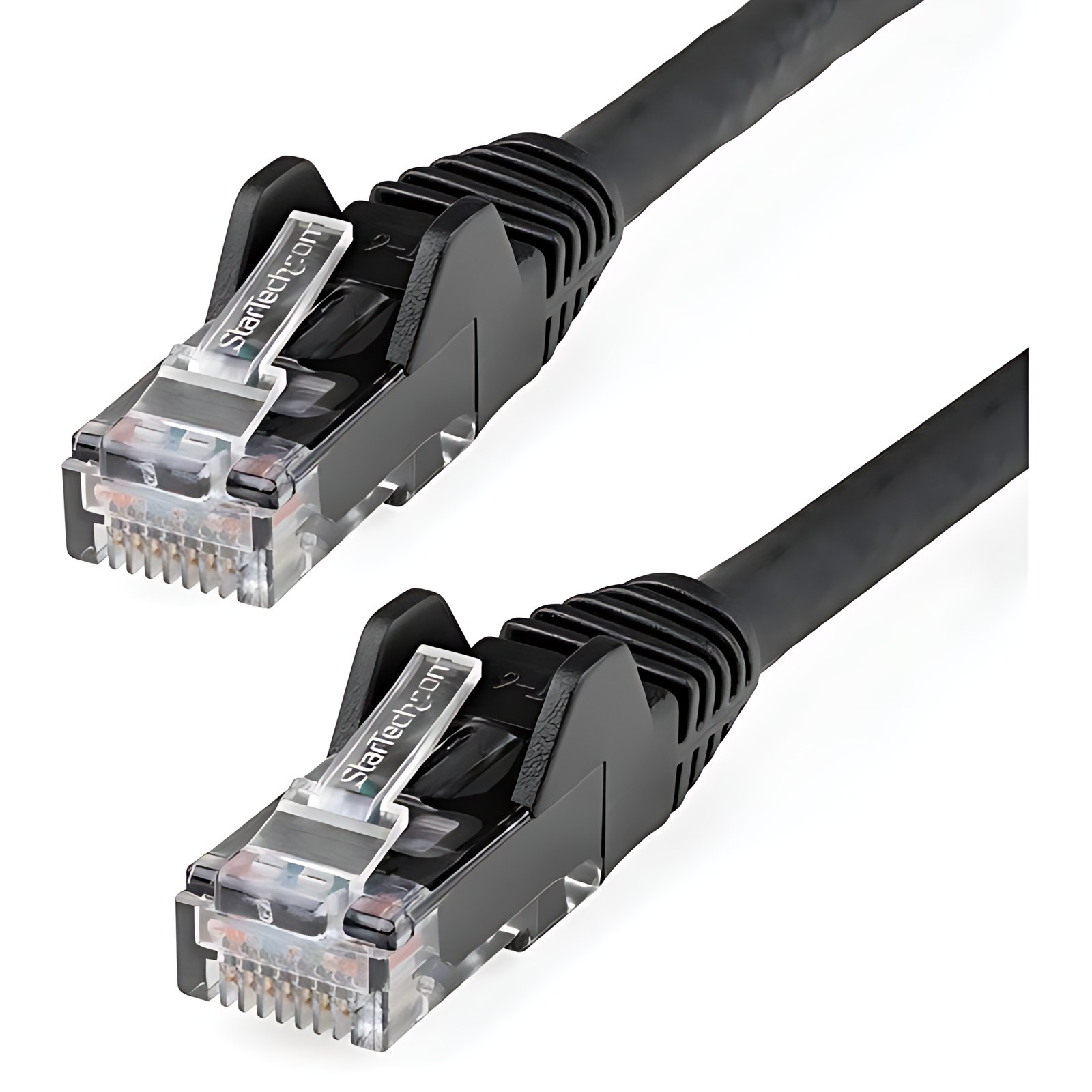 Startech.com Cable Ethernet Cat 6 De 1 Metro – Lszh – Cable De Red Patch Cat6 Utp Rj45 Poe De 100w 10 Gbe Sin Enganches Negro, Etl – Cable For Dispositivo De Red, Servidor, Router, Dispositivo De Almacenamiento Nas, Dispositivo Voip, Dispositivo Compatible Con Poe, Portátil, Cámara De Seguridad – 10gbit/S – Cable De Conexión – Oro Contacto Chapado – Lszh – 24 Awg – Negro