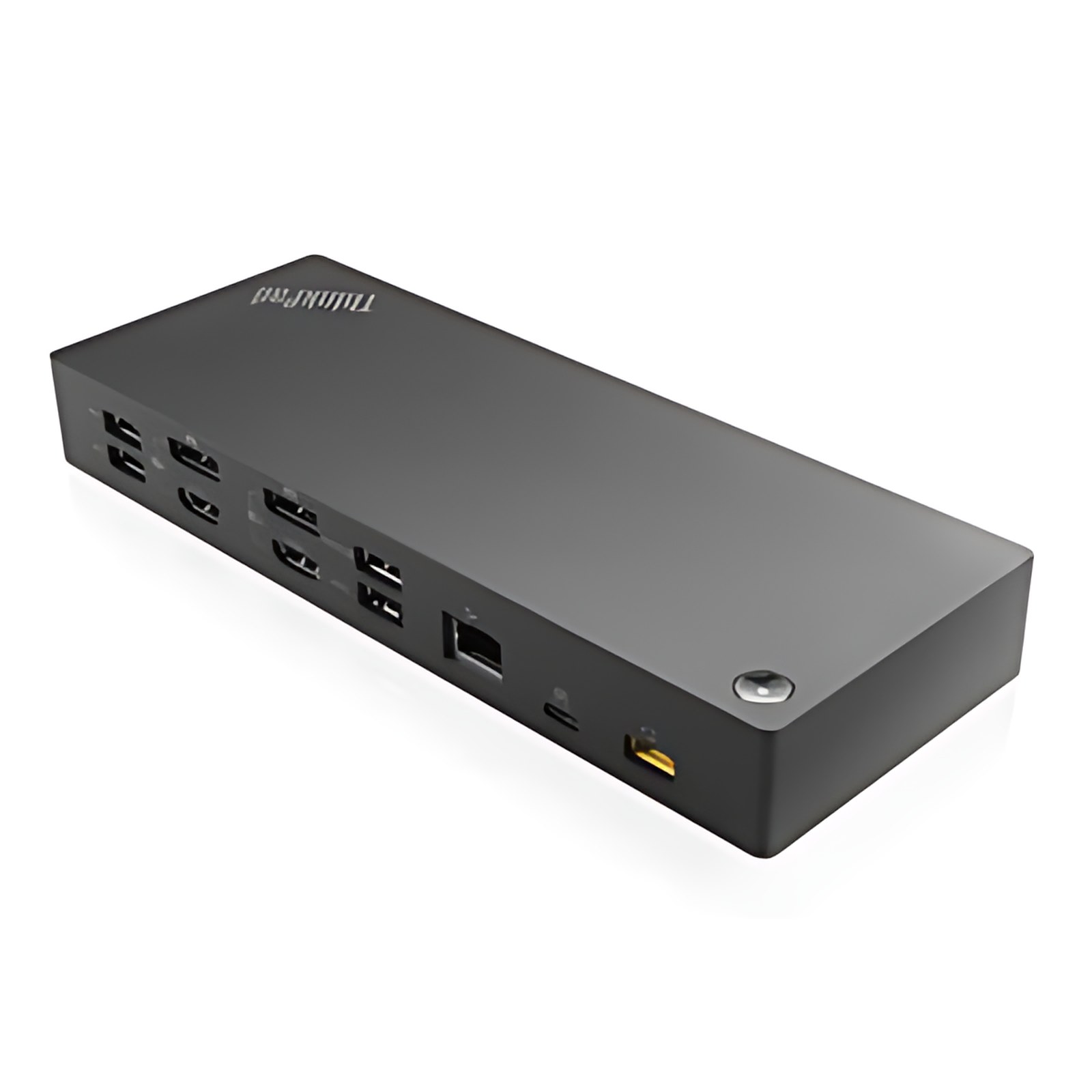 Lenovo Thinkpad Docking Station Híbrida Usb-C Y Usb-A Con Soporte Para Doble Monitor Uhd 4k, Carga Y Conectividad Empresarial
