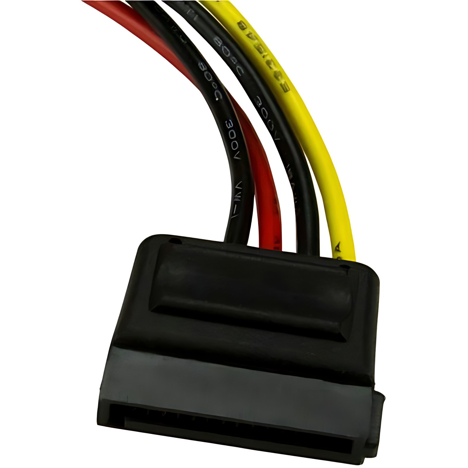 StarTech.com Cable Adaptador de 15cm de Alimentación LP4 4 Pines a SATA 15 Pines - Para Disco Duro - LP4 / SATA - 1 Solamente