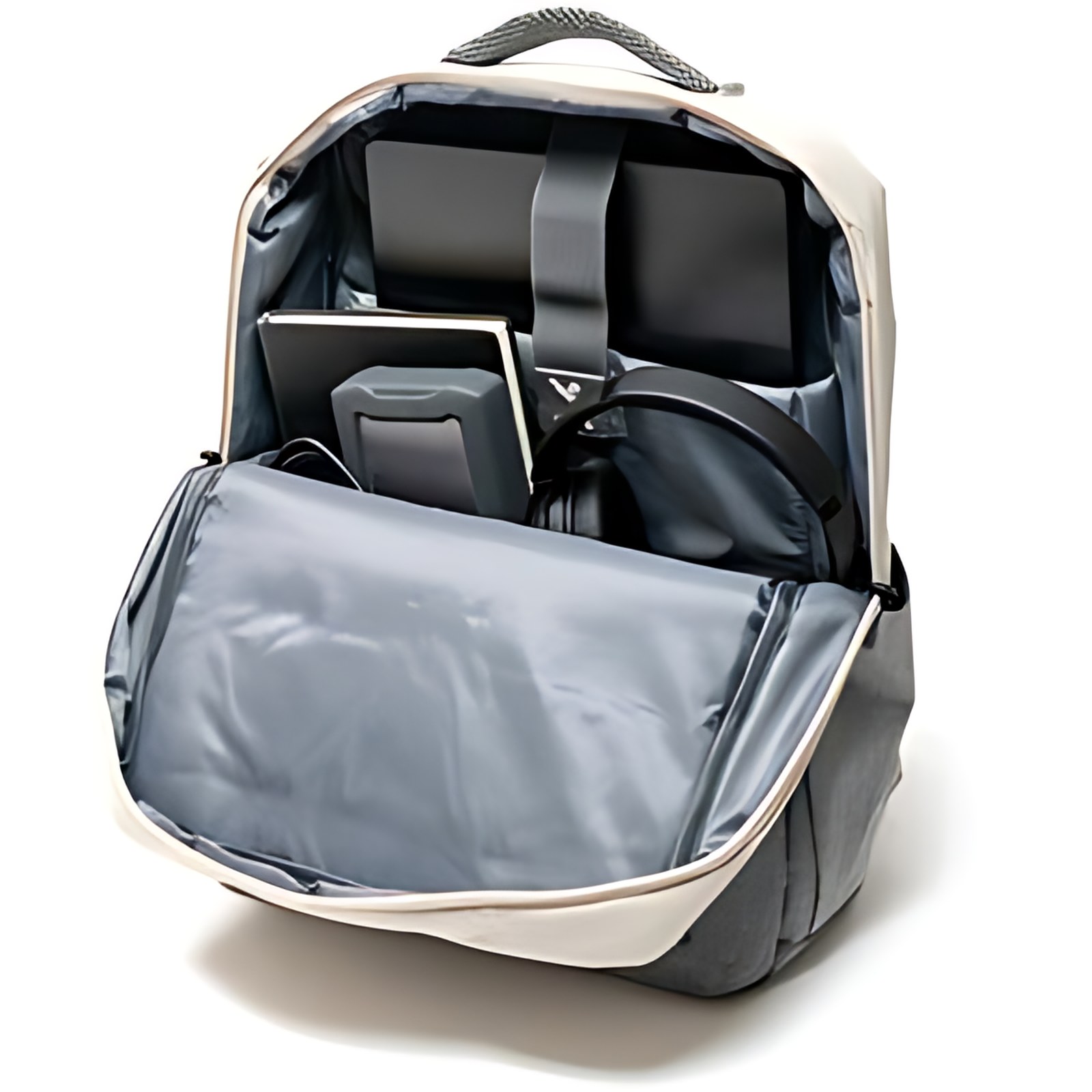 Mochila Para Laptop 15.6″ Material Resistente Sunset Taupe Con Gris | Perfect Choice