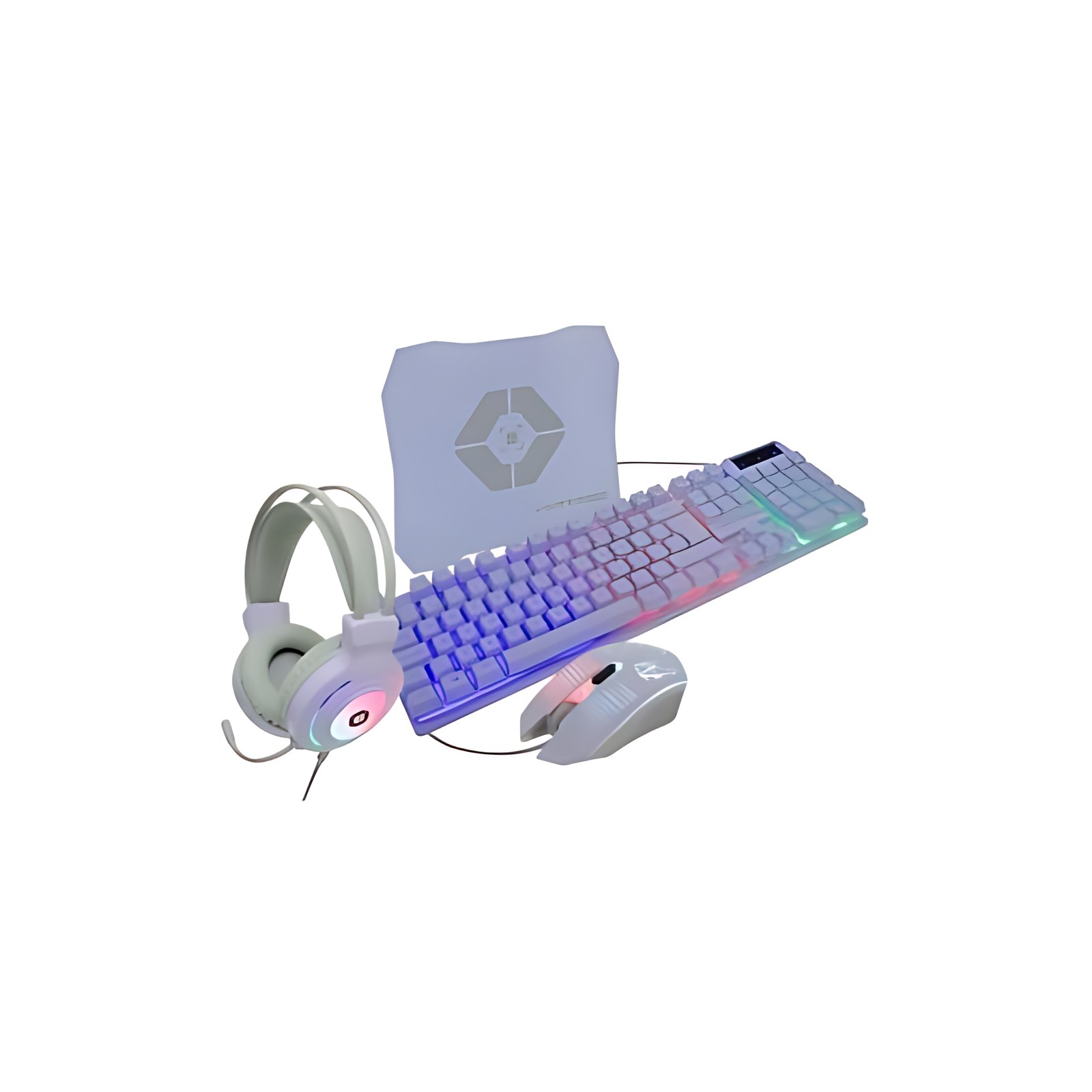 Kit Teclado 4 EN 1 Mouse y Audifonos Gamer Sonido Envolvente 7.1 Berry | VORTRED