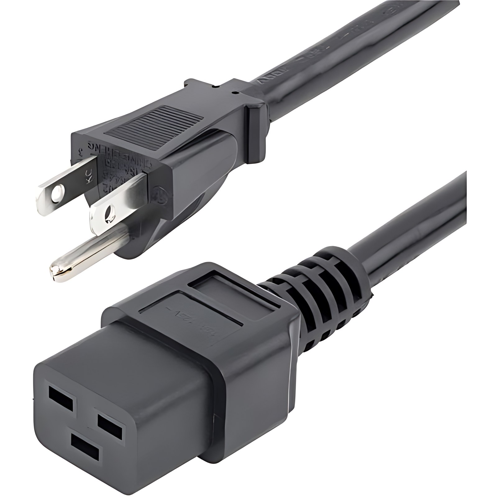 Cable De 1.8m Nema 5-15p A C19 De Servicio Pesado De 14a /vc