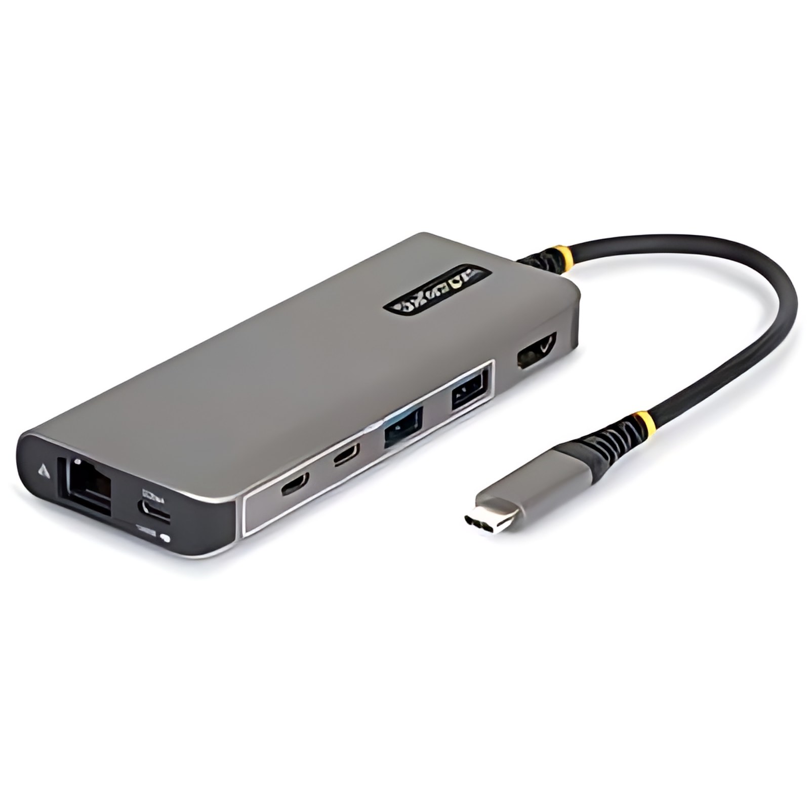 Mini Dock Usb-C A Hdmi – Adaptador Multipuertos – Pd De 140w – 4k 60hz – Hub Usb 5 Puertos 5gbps – Gbe – Para Macbook / Dell / Thinkpad / Hp
