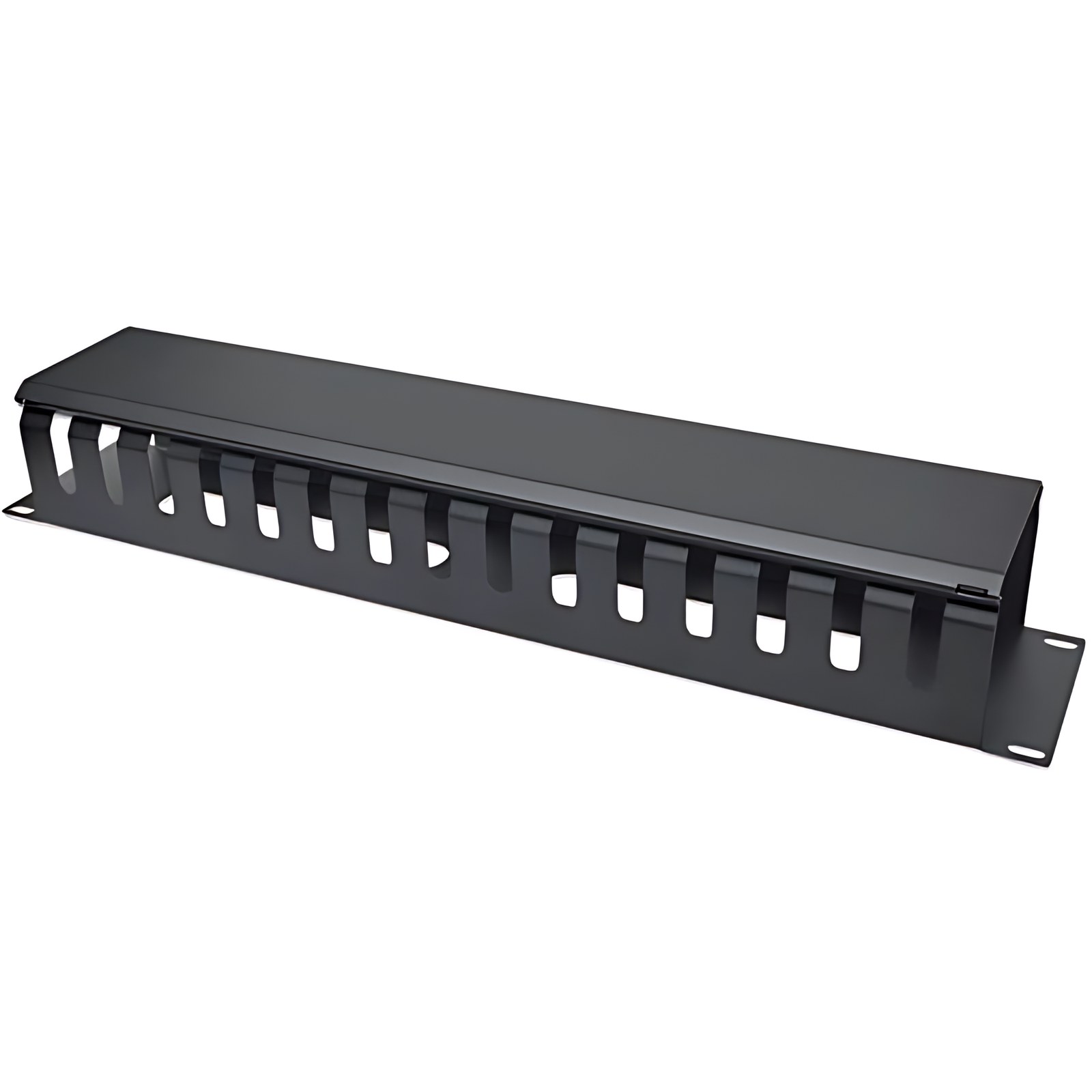 Organizador Horizontal 19" 2U Metalico - Panel del administración de cables - 2U Rack Height x 88mm Longitud - Acero