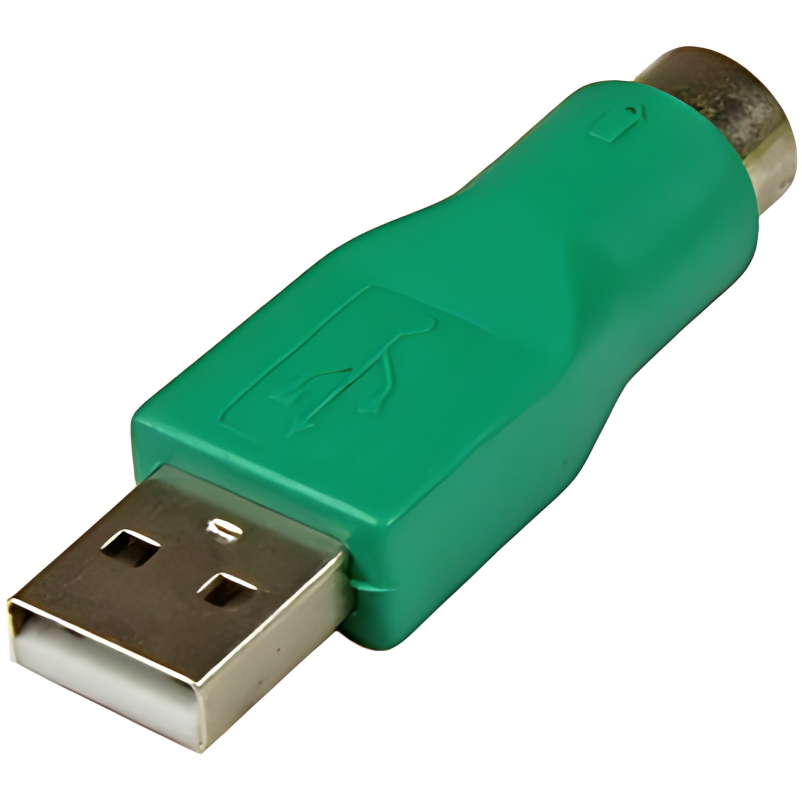 Startech.com Adaptador Mouse Conector Ps/2 Ps2 Minidin A Usb – Macho Usb – Hembra Mini-Din – Negro