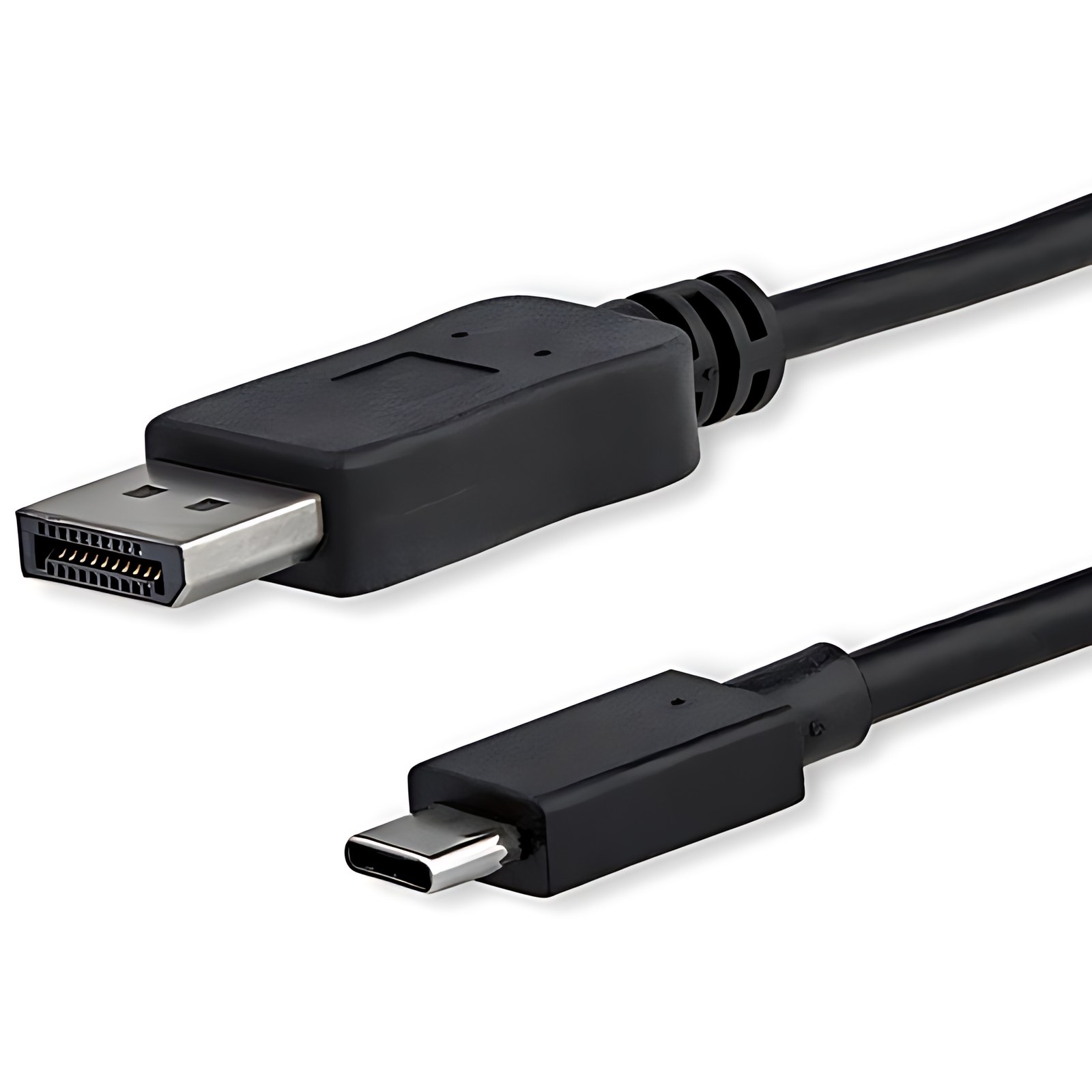 StarTech.com Cable 1.8m USB C a DisplayPort 1.2 4K60Hz - Adaptador Convertidor USB Tipo C a DisplayPort - Compatible Thunderbolt 3 - Negro - Cable for Dispositivo de audio/vídeo, Monitor, Portátil, MA