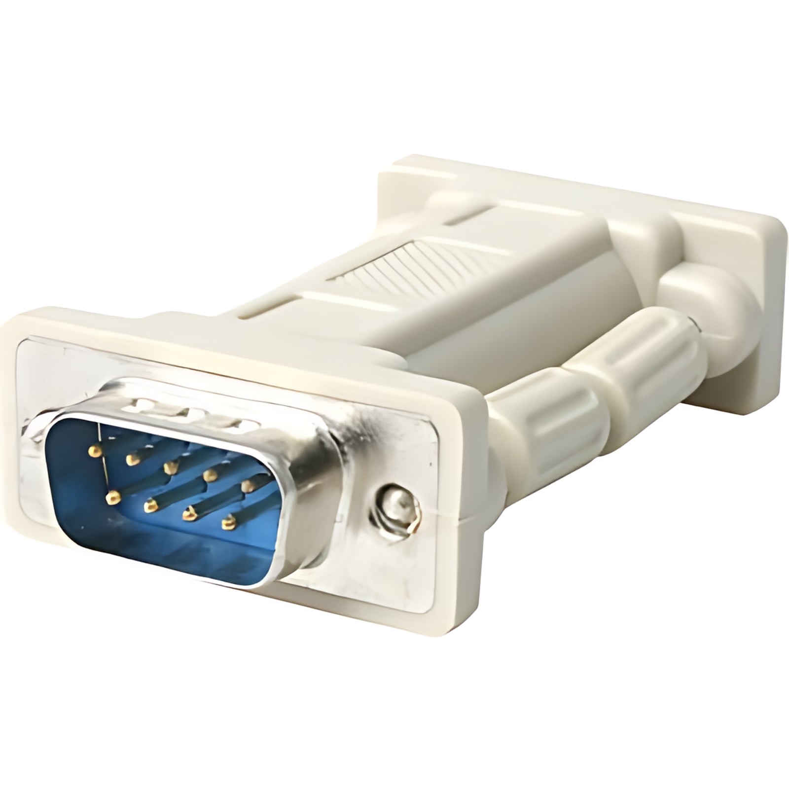 Startech.com Adaptador Convertidor Serial Db9 Rs232 De Módem Nulo Macho A Hembra – Gris