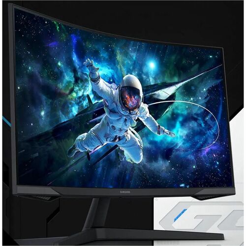 Monitor LED para juegos Samsung Odyssey G5 S27CG552EL 27" (68.6cm) Clase WQHD Pantalla curva - 16:9 - Negro - 27" (68.6cm) Viewable - Vertical Alignment (VA) - LED Retroiluminación
