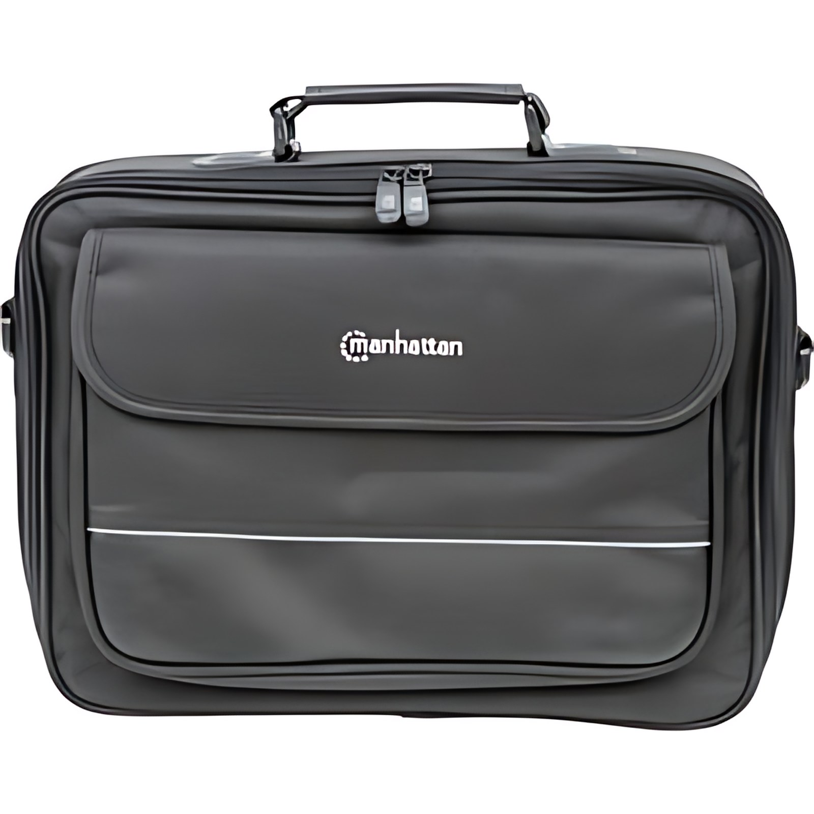 Maletin Portafolio 15.4″ Times Square – Correa De Hombro Resistente Al Agua., Resistente Al Desgaste, Antideslizante – Poliéster, Cuero Pvc Body – Espuma De Polietileno Expandido (epe), Espuma De Polietileno Expandido (epe) Interior Material – Manejar, Correa De Hombro – 285.8mm Altura X 374.7mm Ancho X 63.5mm Profundidad