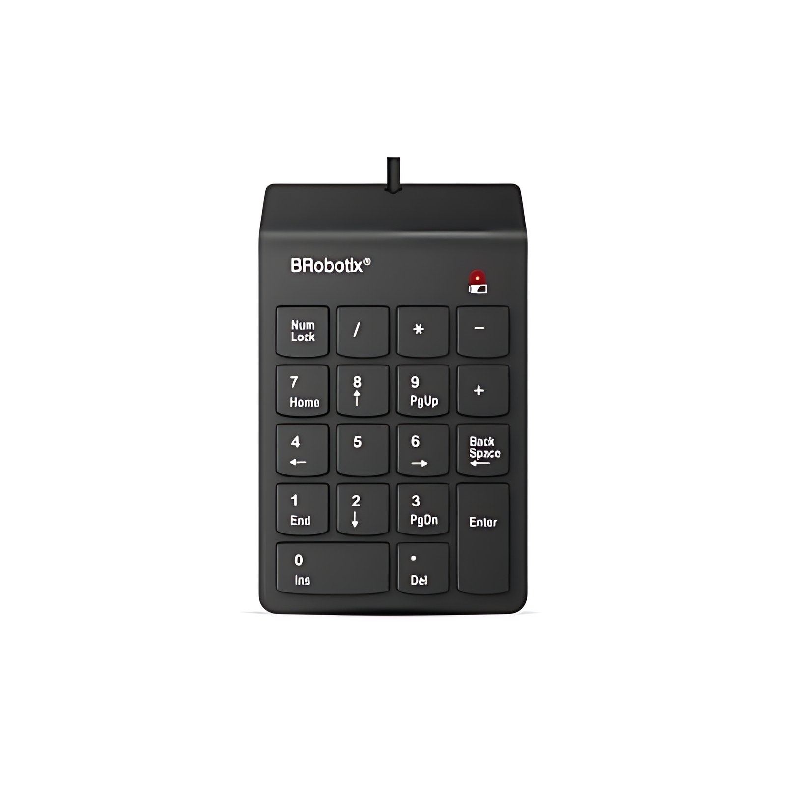BROBOTIX TECLADO NUMÉRICO USB - Alambrico Mac Windows