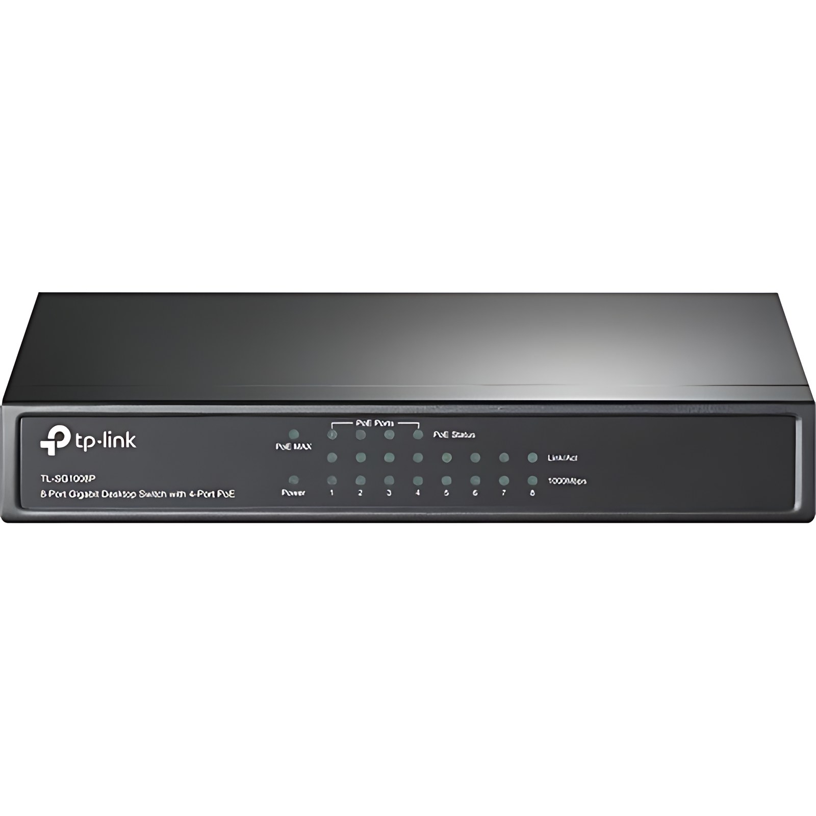 Tp-Link Switch De Escritorio Gigabit De 8 Puertos Con 4 Puertos Poe+