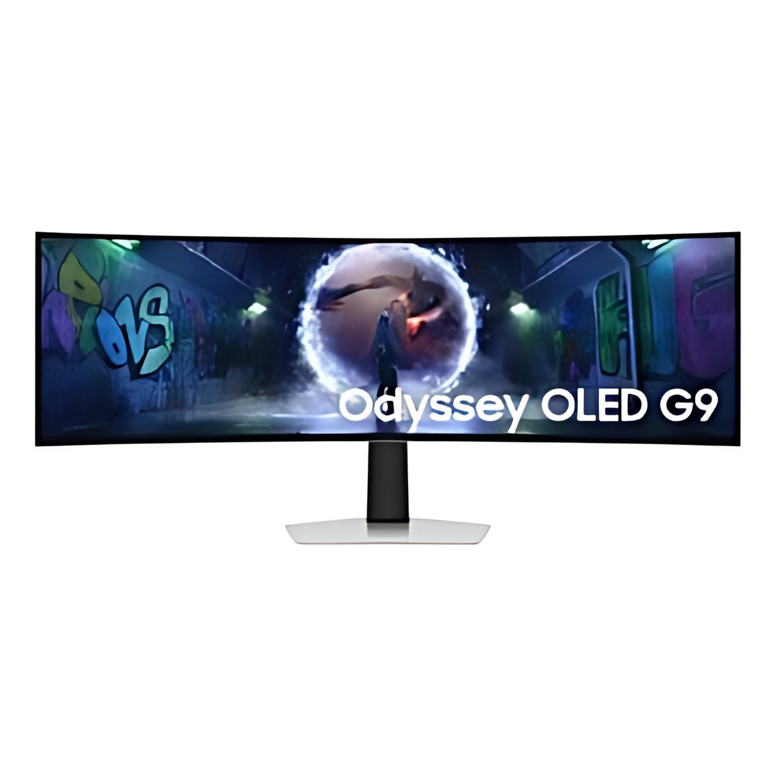 Monitor De Juego Oled Samsung Odyssey Oled G9 S49dg930sn 49″ (124.5cm) Clase Dual Quad Hd (dqhd) Pantalla Curva – 32:9 – Plata – 49″ (124.5cm) Viewable – Oled – 5120 X 1440 – Mil Millones De Colores – Compatible Freesync Premium Pro/G-Sync – 200cd/M² – 0.03ms – 240hz Frecuencia De Actualización – Altura, Inclinable – Usb Tipo-C – Hdmi – Displayport – Compatible Con Montura Vesa – Concentrador Usb