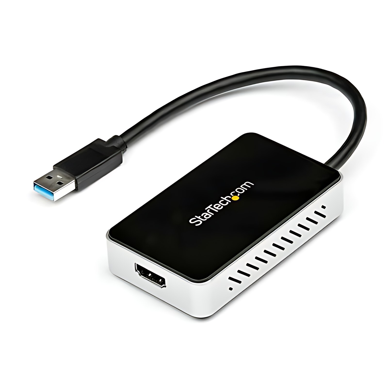 StarTech.com Adaptador Tarjeta de Video Externa USB 3.0 a HDMI® con Hub USB 1 Puerto - Cable - 1080p - 1920 x 1200 Supported - Negro