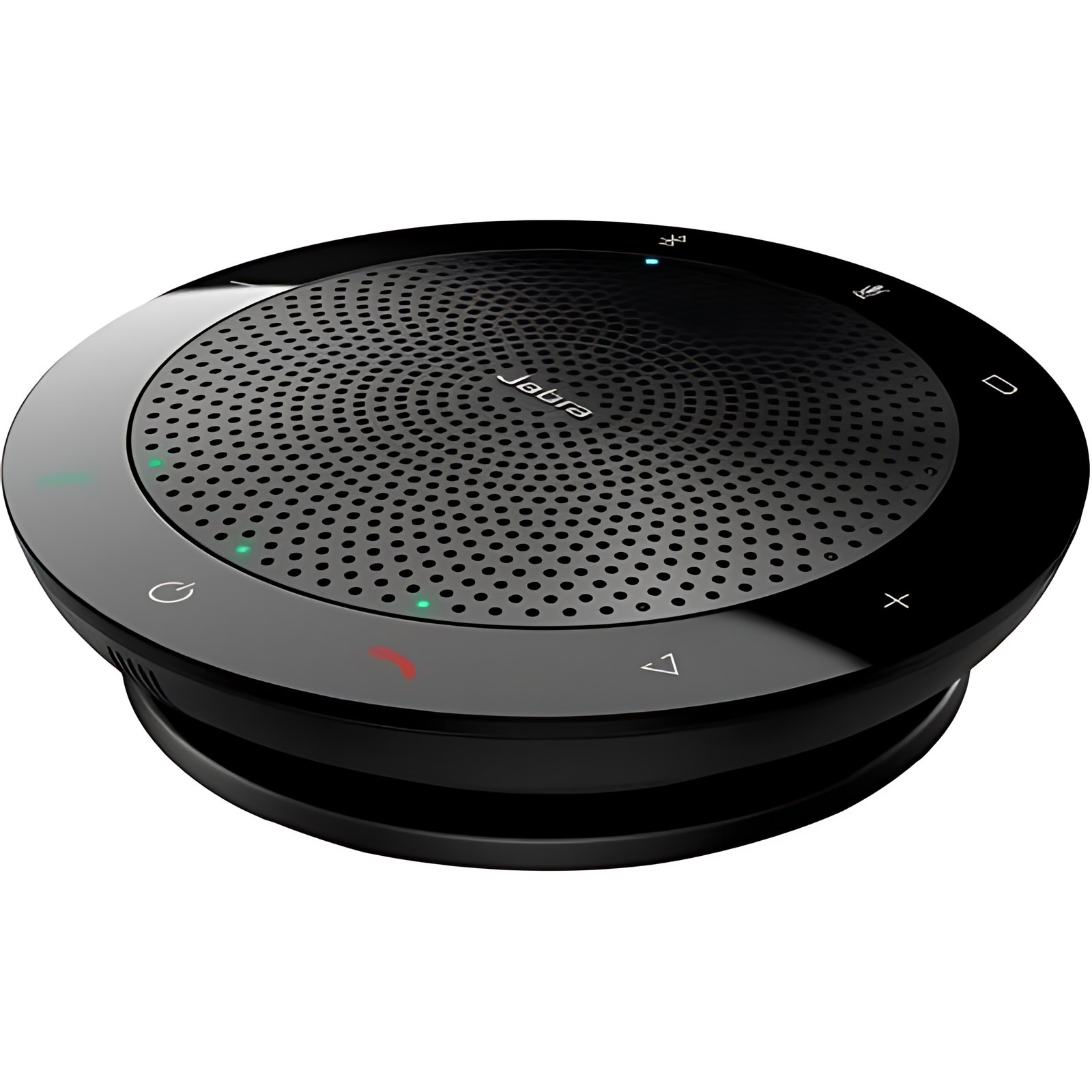 Jabra Speak 510 Ms Con Cable/Inalámbrico Bluetooth Teléfono Con Altavoz – Skype Empresarial – Negro – 4 Capacidad Máxima De Participantes – Omnidireccional Microphone(s) – 50 Mm Altavoz(es)