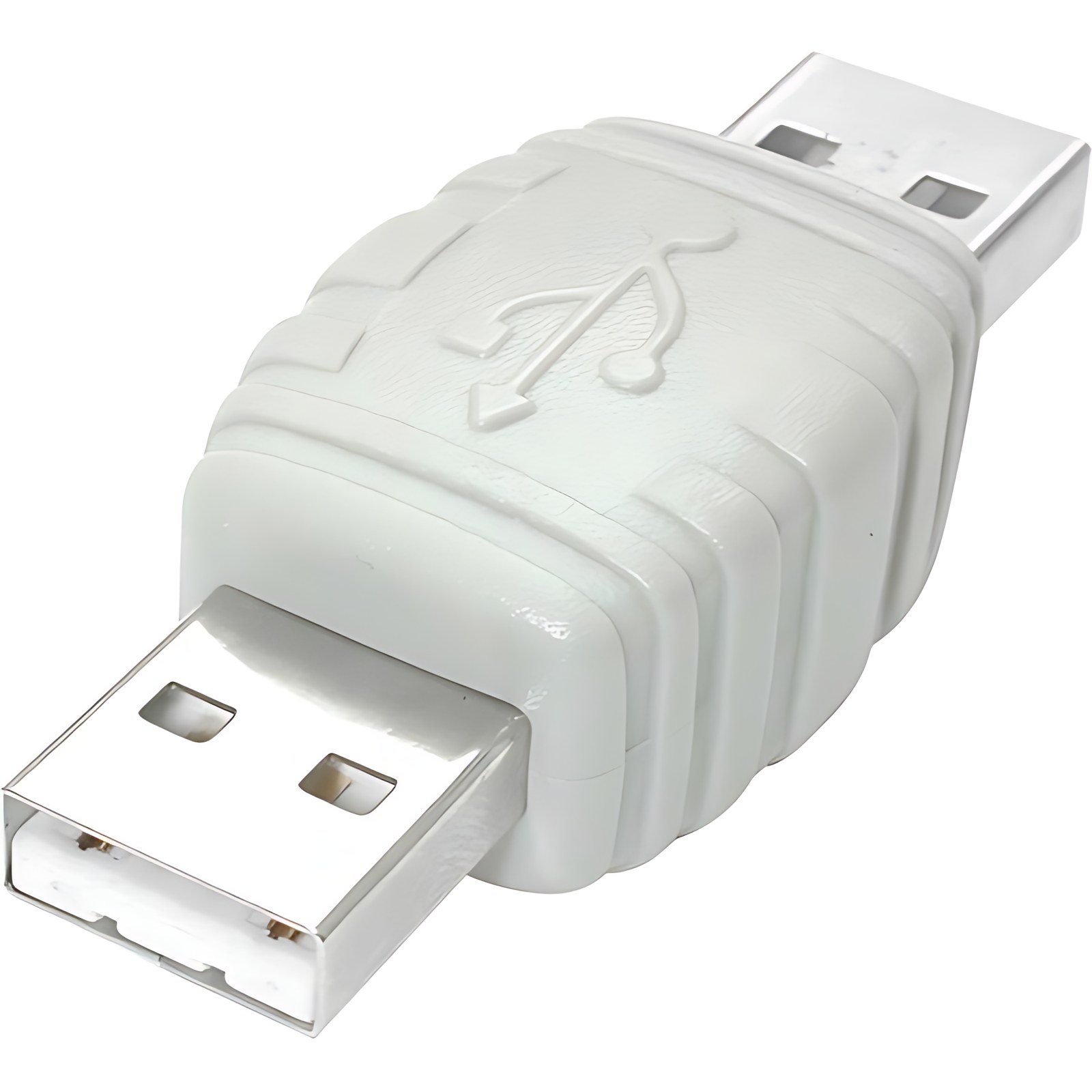 StarTech.com Adaptador de Cable USB A Macho a USB A Macho - Blanco