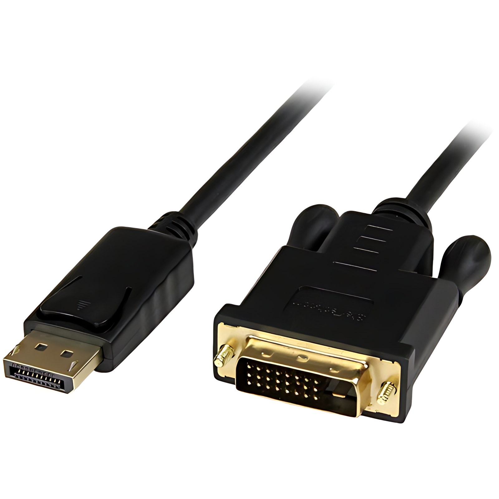 Startech.com Cable Displayport A Dvi De 1m, 1080p, Cable Adaptador Conversor Activo Displayport A Dvi-D, Cable Para Monitor Dp 1.2 A Dvi – Cable For Dispositivo De Vídeo, Portátil, Monitor, Proyector, Tv, Macbook, Ultrabook, Computadora De Escritorio, Workstation, Base De Conexión – Admite Hasta1920 X 1200 – Negro