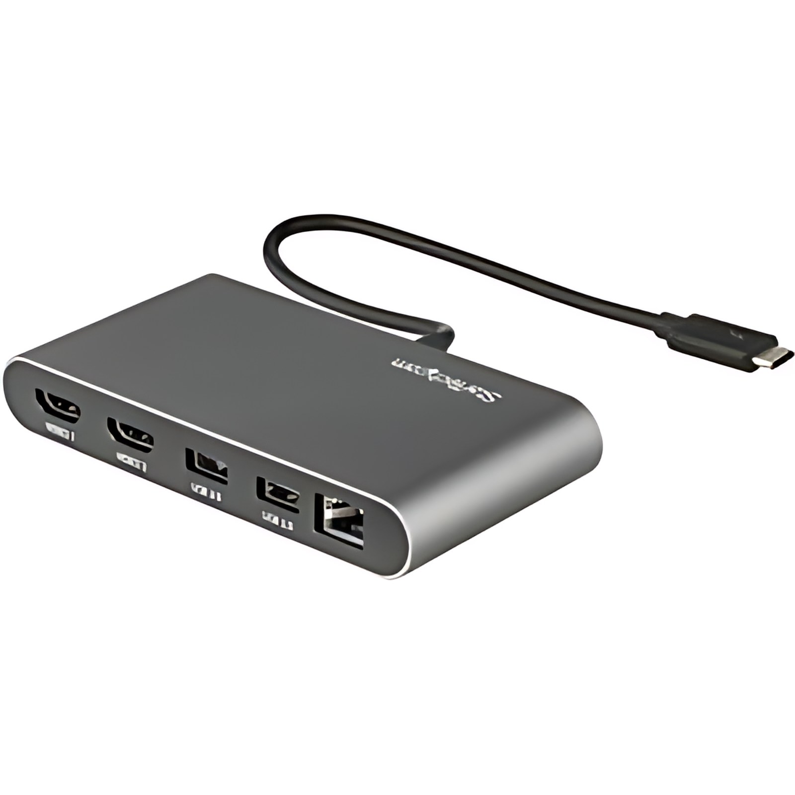 Startech.com Docking Station Thunderbolt 3 Portátil Para Laptop – 2 Monitores Hdmi 4k 60hz -Usb-A (3.2/2.0) & Gbe – Cable Incluido De 28cm – 2 Pantallas Compatibles – 4k – 3840 X 2160 – 1 X Usb 2.0 – 1 X Rj-45 Ports – Red (rj-45) – Hdmi – Cableado – Gigabit Ethernet – Windows 11, Windows 10, Windows 8.1, Windows 7, Windows Server 2008 R2, Windows Server 2012, Mac Os X 10.10 Yosemite, Mac Os X 10.15 Catalina, Mac Os X 11.0 Big Sur, Mac Os X 12.0 Monterey, Mac Os X 13.0 Ventura