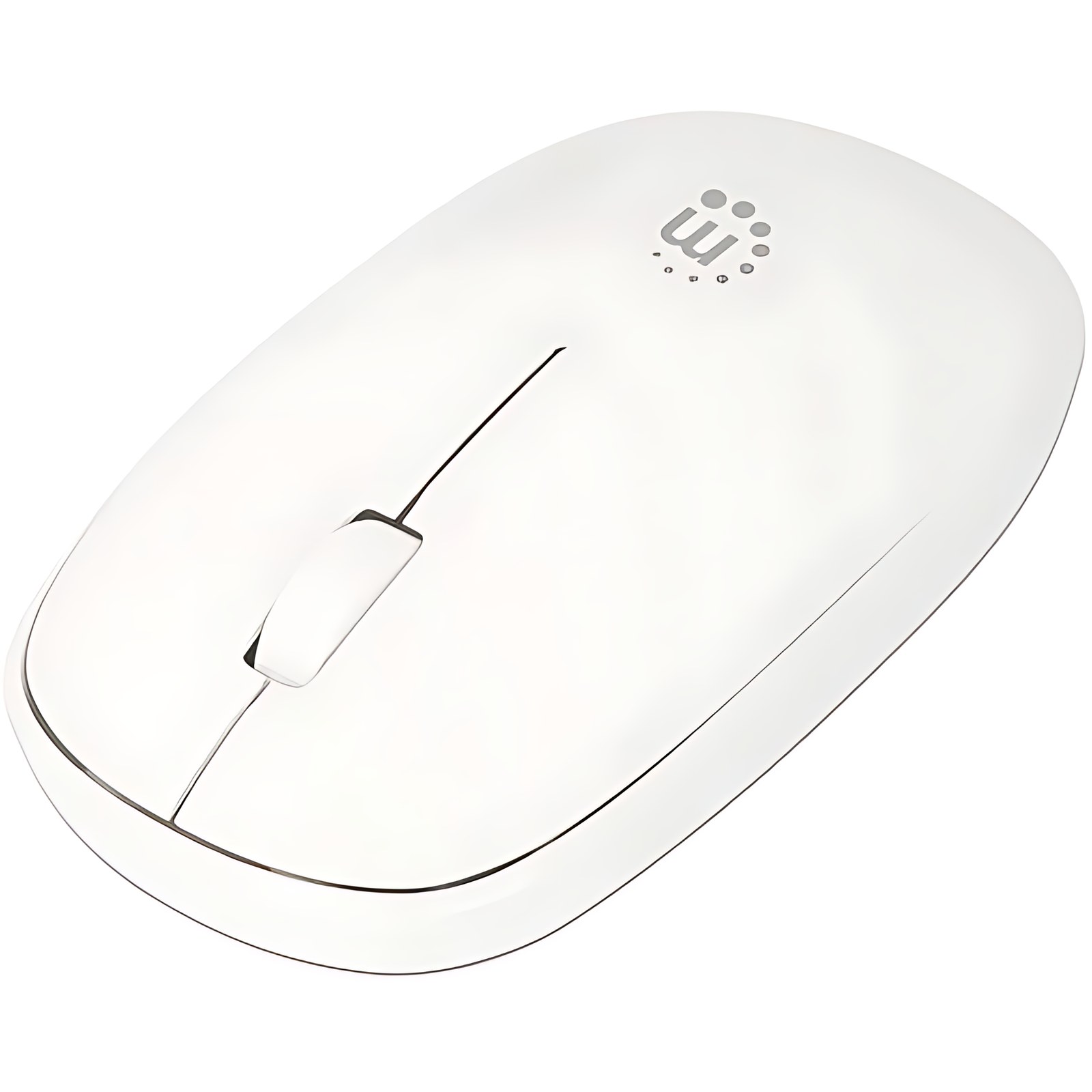 Mouse Manhattan Mw3050 Tama?o Completo – Radiofrecuencia – Usb Tipo A – óptico – 3 Botón(es) – Blanco – Inalámbrico – 10m – 2.40ghz – 1200 Dpi – Rueda De Desplazamiento – Simétrico – 1 X Aa Battery Supported