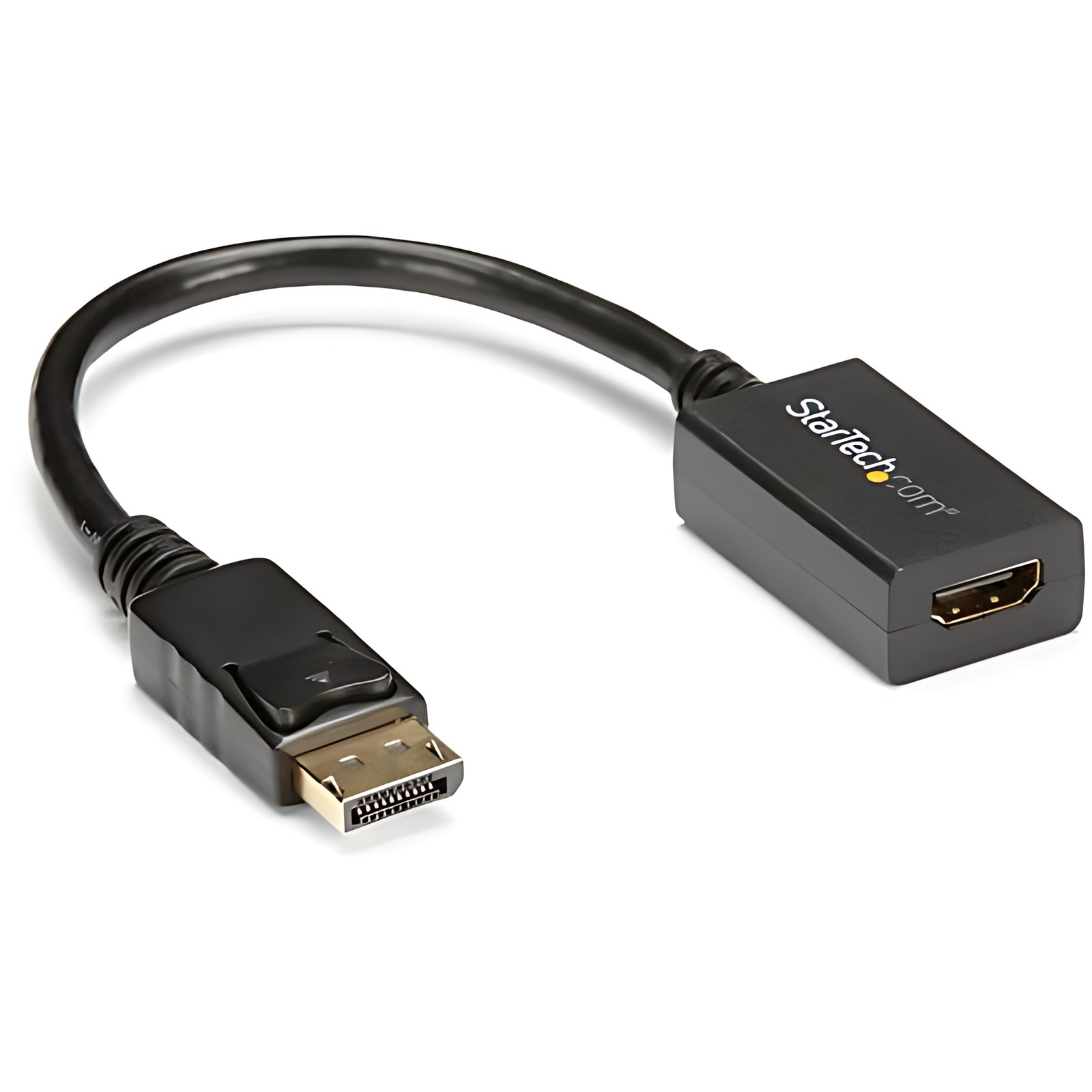 Startech.com Adaptador Displayport A Hdmi – Conversor De Video Dp 1.2 A Hdmi 1080p – Cable Adaptador Pasivo Dongle Dp A Hdmi Para Monitor – Negro