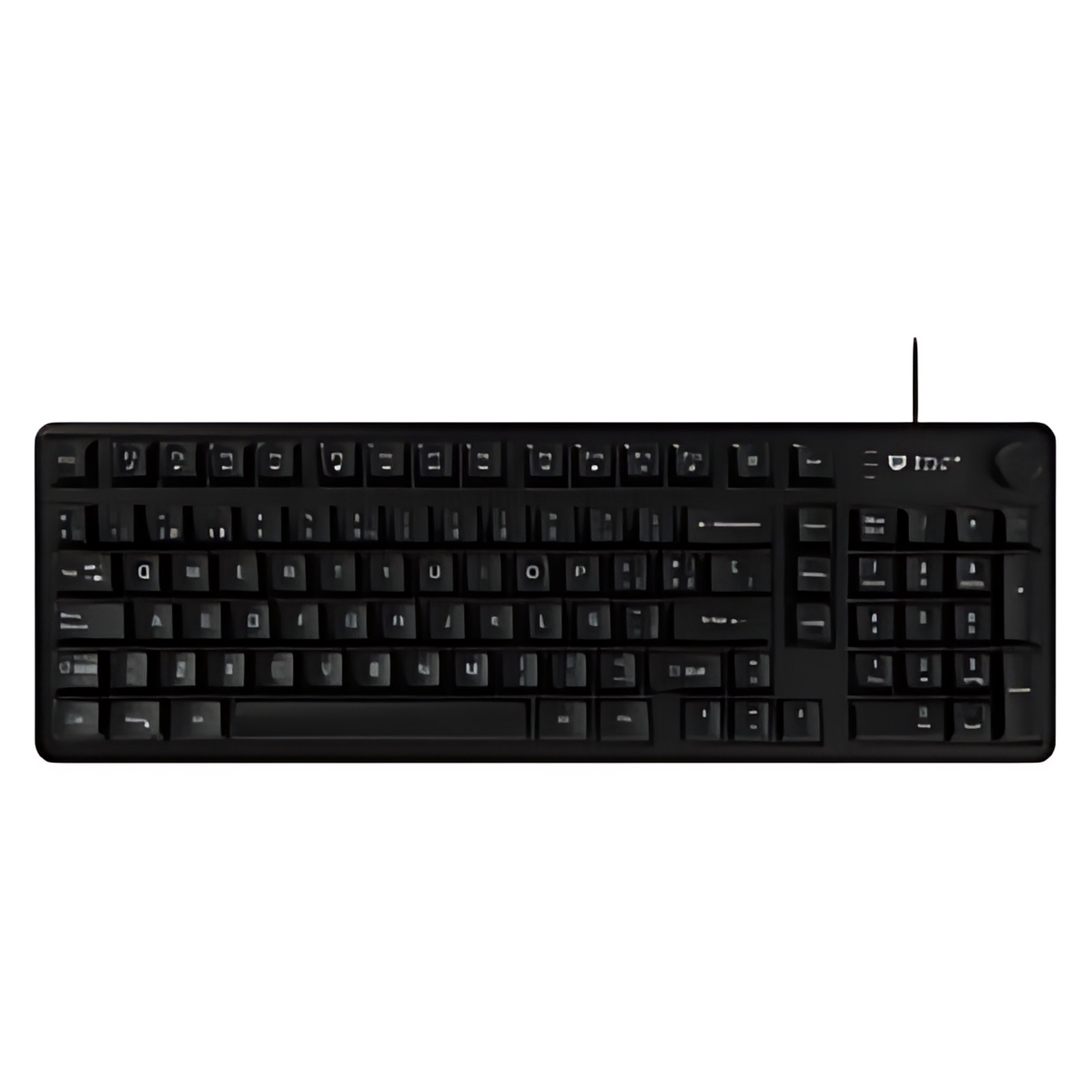 Teclado Gamer Alambrico Balrak Pro Kg490 / Membrana 96% / 98 Teclas + Perilla / Usb-C / Retroiluminacion / Anti-Ghosting / Azender Series / Negro