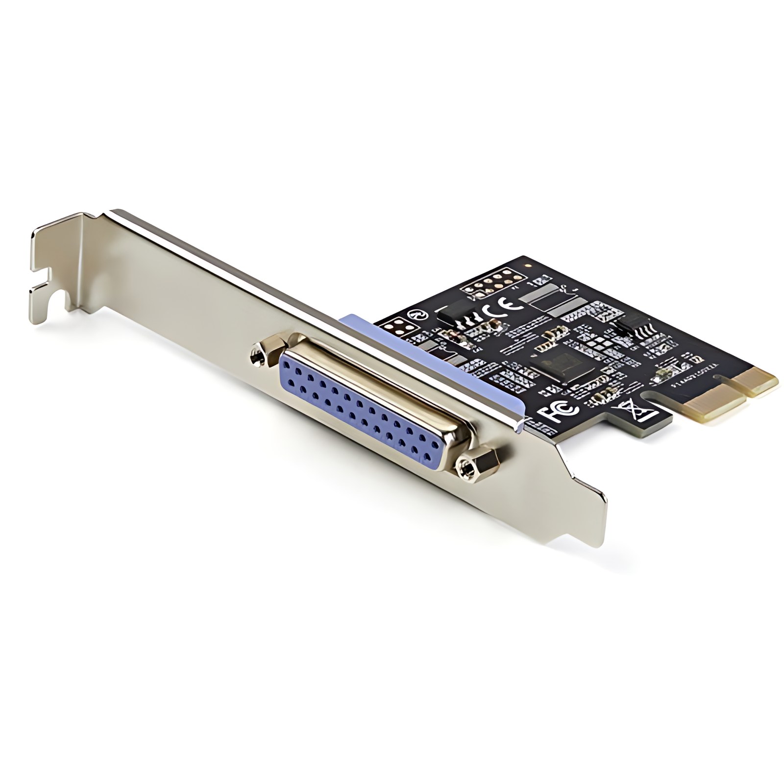 StarTech.com Tarjeta PCI Express de 1 Puerto Paralelo - Adaptador PCIe a DB25 LPT - Controlador de Expansión de PC para Impresora, SPP/ECP - PCI Express 2.0 x1 - PC, Linux - 1 x Número de puertos para