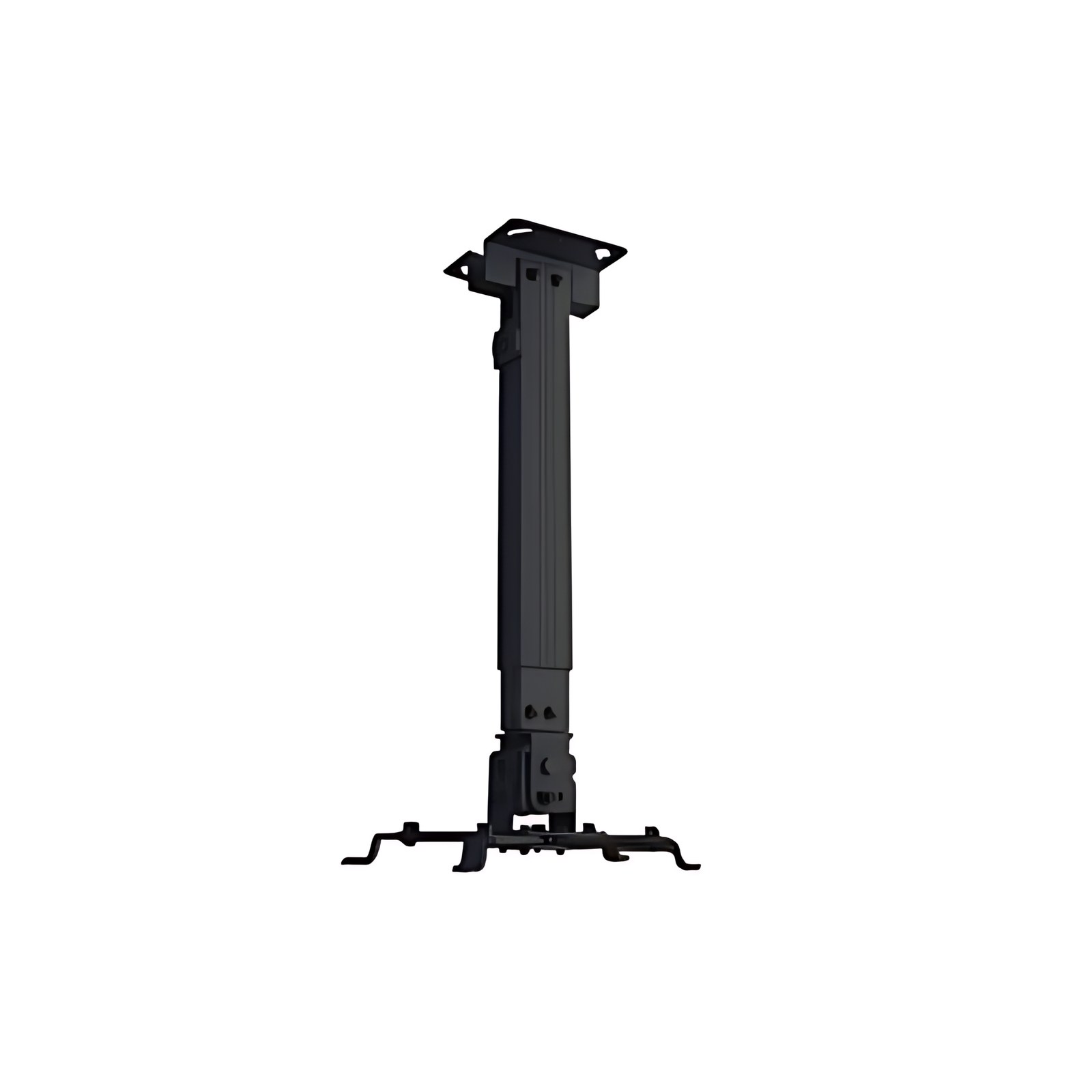 Brobotix  Soporte Universal Para Proyector, Expandible De 43 A 63 Cm, Soporta Hasta 10 Kg, Montaje En Techo O Pared, Color Negro. Inclinación De -15° A 15°, Giro -8° A 8°, Fácil Instalación. Soporte Para Proyector Con Montaje En Techo O Pared, Fijación En Techo Y Pared Para Proyector. Acer®, Benq Dlp®, Epson®, Infocus®, Sharp®, Viewsonic®, Resolución, Lúmenes, Powerlite®,