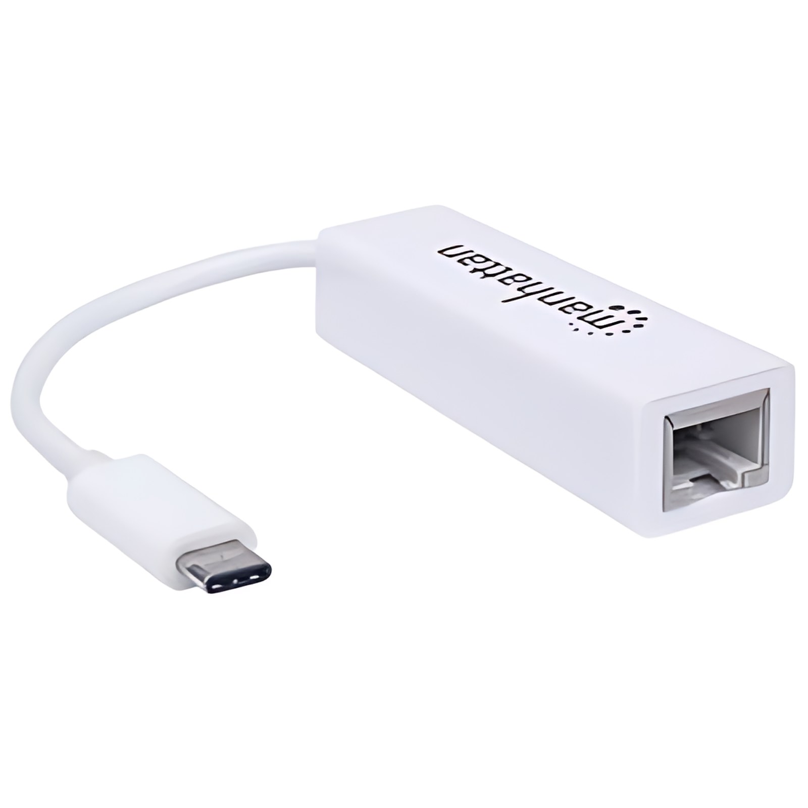 Manhattan Adaptador USB-C V3.1 a Red GB MH - USB 3.1 (Gen 1) Tipo C - 1 Puerto(s) - 1 - Par trenzado