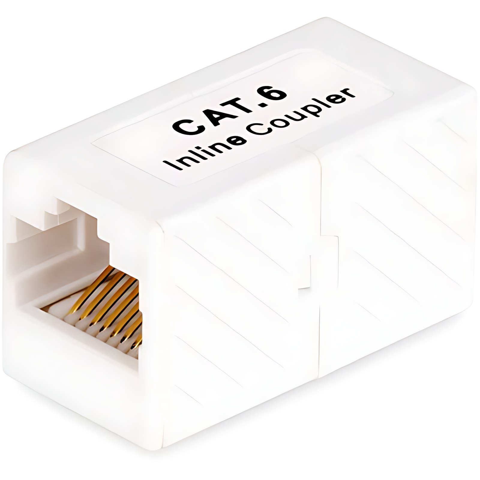 StarTech.com Acoplador RJ45 - Acoplador UTP - Acoplador de Cable de Red - sin Blindar T568 - Cat6 - Hembra a Hembra - Paquete de 5 - 1 x Red RJ-45 - Hembra - 1 x Red RJ-45 - Hembra - Oro, Bronce fósfo