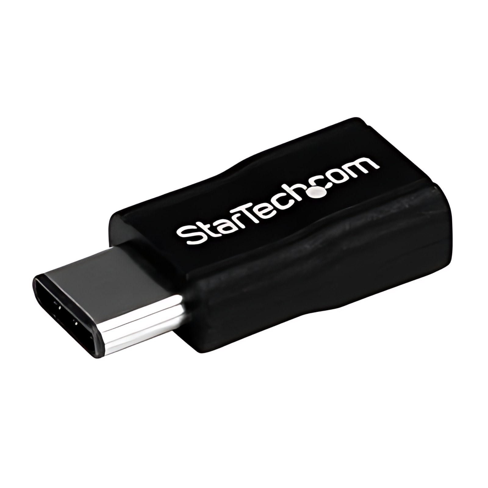 Startech.com Adaptador Usb-C A Micro-Usb – Macho A Hembra – Usb 2.0 – Compatible Con Dispositivos Móviles Como Nokia N1, Nexus 6p 5x – Níquel Conector – Negro