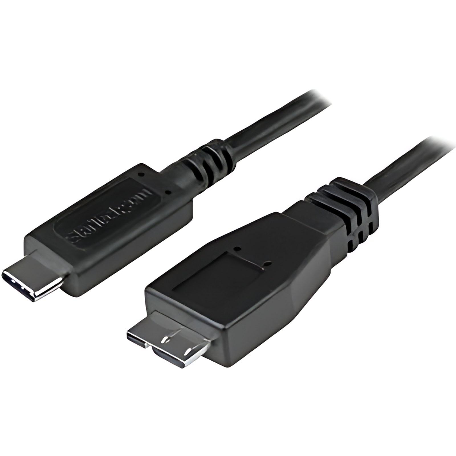 Startech.com Cable Adaptador De 50cm Usb-C A Micro Usb-B – Usb 3.1 (10gbps) Usb Tipo C – Cable For Tableta, Disco Duro Portátil, Dispositivo De Almacenamiento, Dispositivo Periférico, Dock, Portátil, Computadora De Escritorio, Dispositivo Móvil – 10gbit/S – Apantallado – Níquel Conector Chapado – 24/30 Awg – Negro