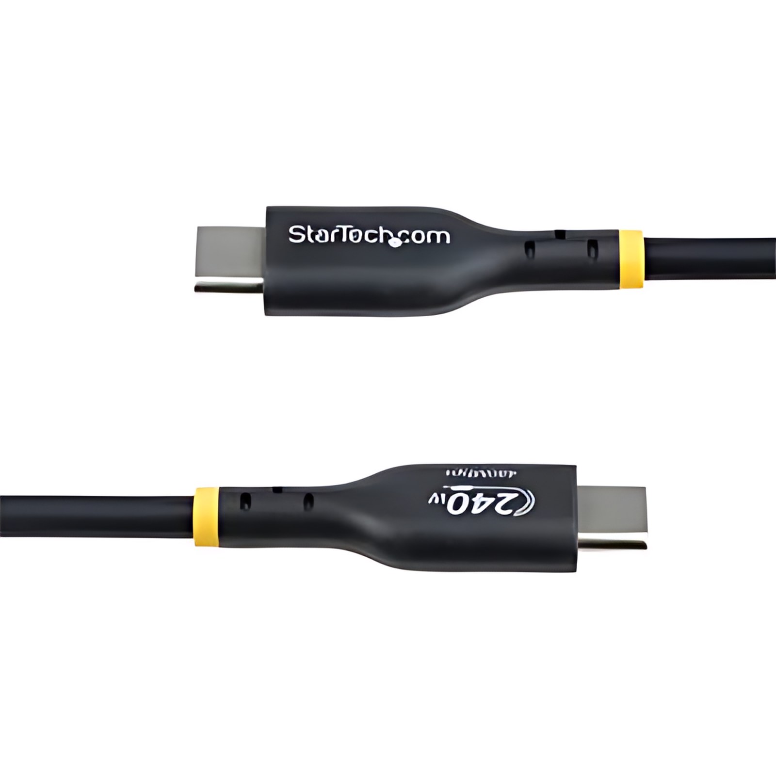 Startech.com Cable De Carga Usb-C 4m – Usb Tipo C – Certificación Usb-If – Pd 240w – Cable Usb 2.0 De Carga Para Laptops – Cable For Cargador, Cargador De Pared, Cargador De Automóvil, Cargador Portátil, Portátil, Tableta, Smartphone, Dispositivo Usb, Macbook Pro – 480mbit/S – Apantallado – Níquel Conector Chapado – 30 Awg – Negro