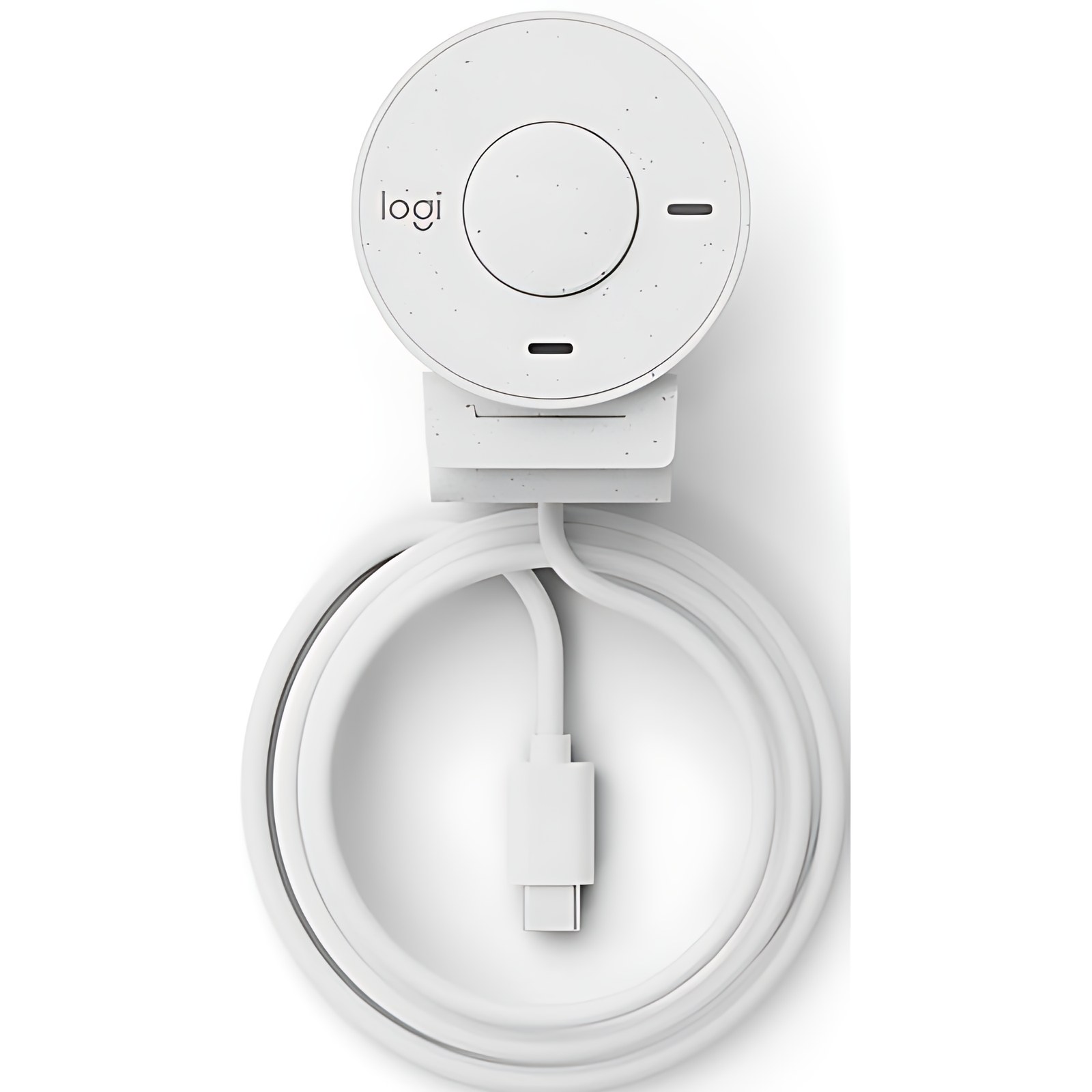 Cámara Web Logitech Brio 300 – 2megapíxel – 30fps – Blanco – Usb Tipo C – 1920 X 1080 Vídeo – Foco Estático – 70° ángulo – 1x Zoom Digital – Micrófono – Windows