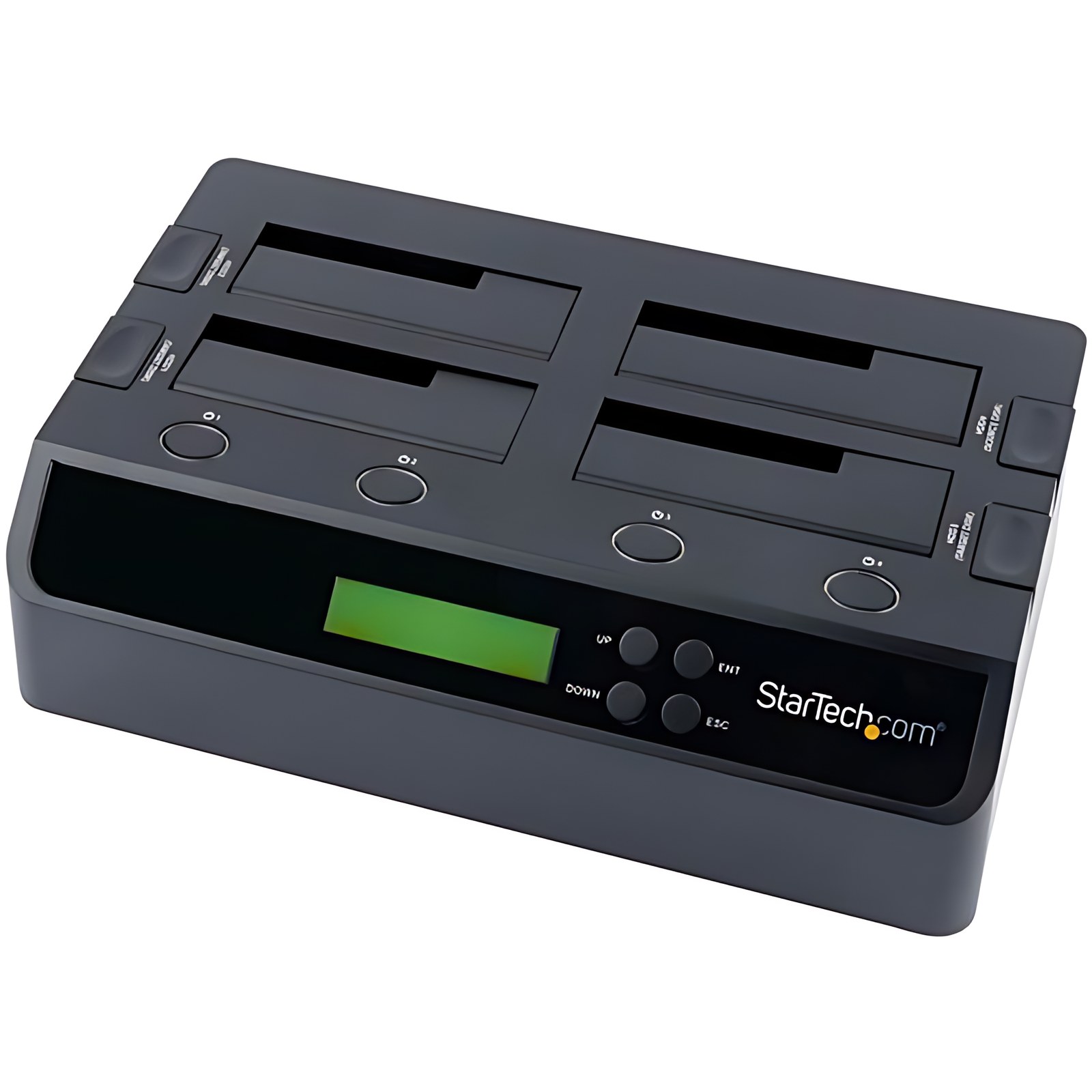 StarTech.com Clonador Borrador Autónomo USB 3.0 / eSATA a SATA de 4 Bahías para Discos Duros y SSDs 1:3 - Docking Station - Sanitizador