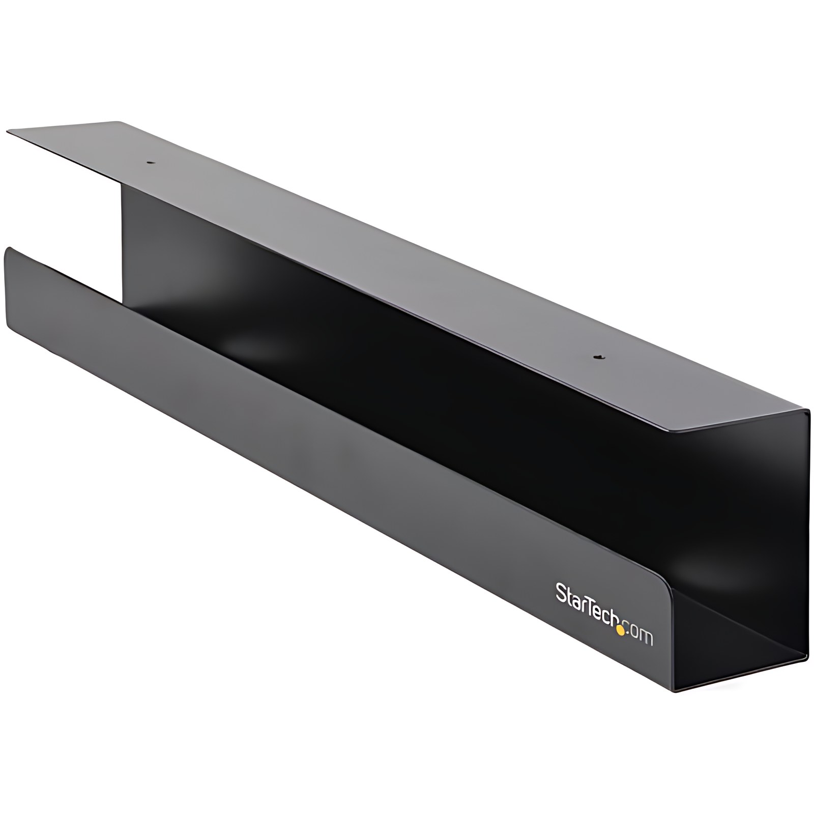 StarTech.com Organizador de Cables para Debajo del Escritorio, Bandeja Organizadora de Cableado Escritorio/mesa, 60cm Largo x 7.6cm Fondo - Bandeja para gestión de cable - 114.3mm Longitud - Acero