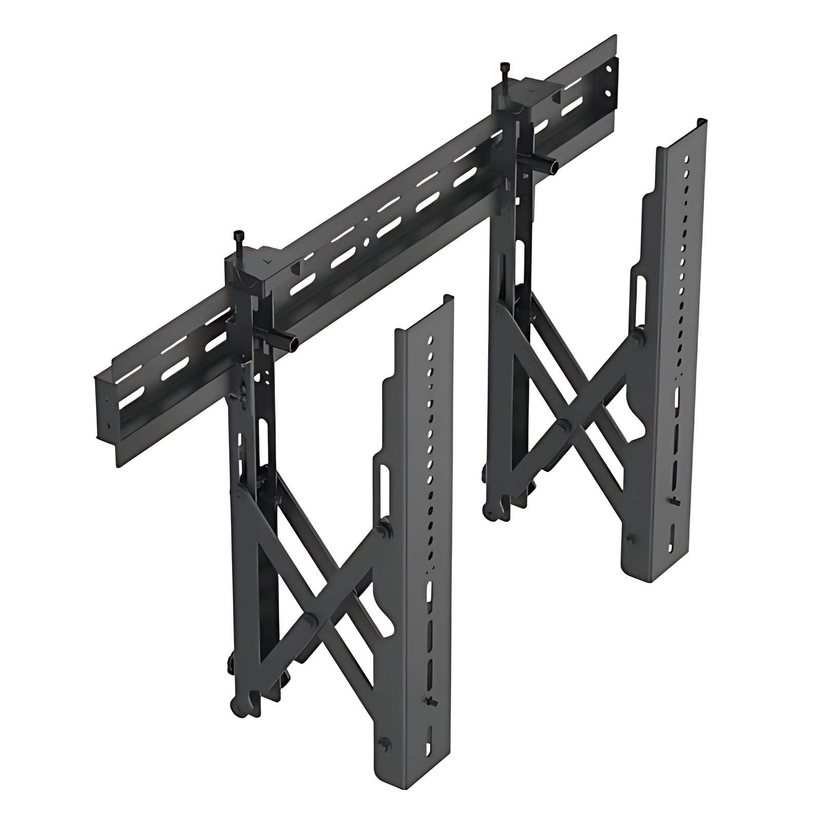 Brobotix  Soporte Para Videowall De 45? A 70?, Soporta Hasta 45 Kg De Peso, -Vesa Vesa:  200 X 200, 200 X 300, 200 X 600, 200 X 700, 300 X 300, 300 X 400, 400 X 200, 400 X 400, 600 X 400, 700 X 400, Rango De Ajuste De 60 A 202mm, Color Negro. Compatible Con Lg® Videowall, Pantalla Digital Signage Samsung®, Pantalla/Monitor De Videowall, Video Wall, Videowall Samsung®, Lcd® Pantalla Digital Signage®, Paneles Lcd, Conjuntos Led De Visión Directa, Multimonitor.