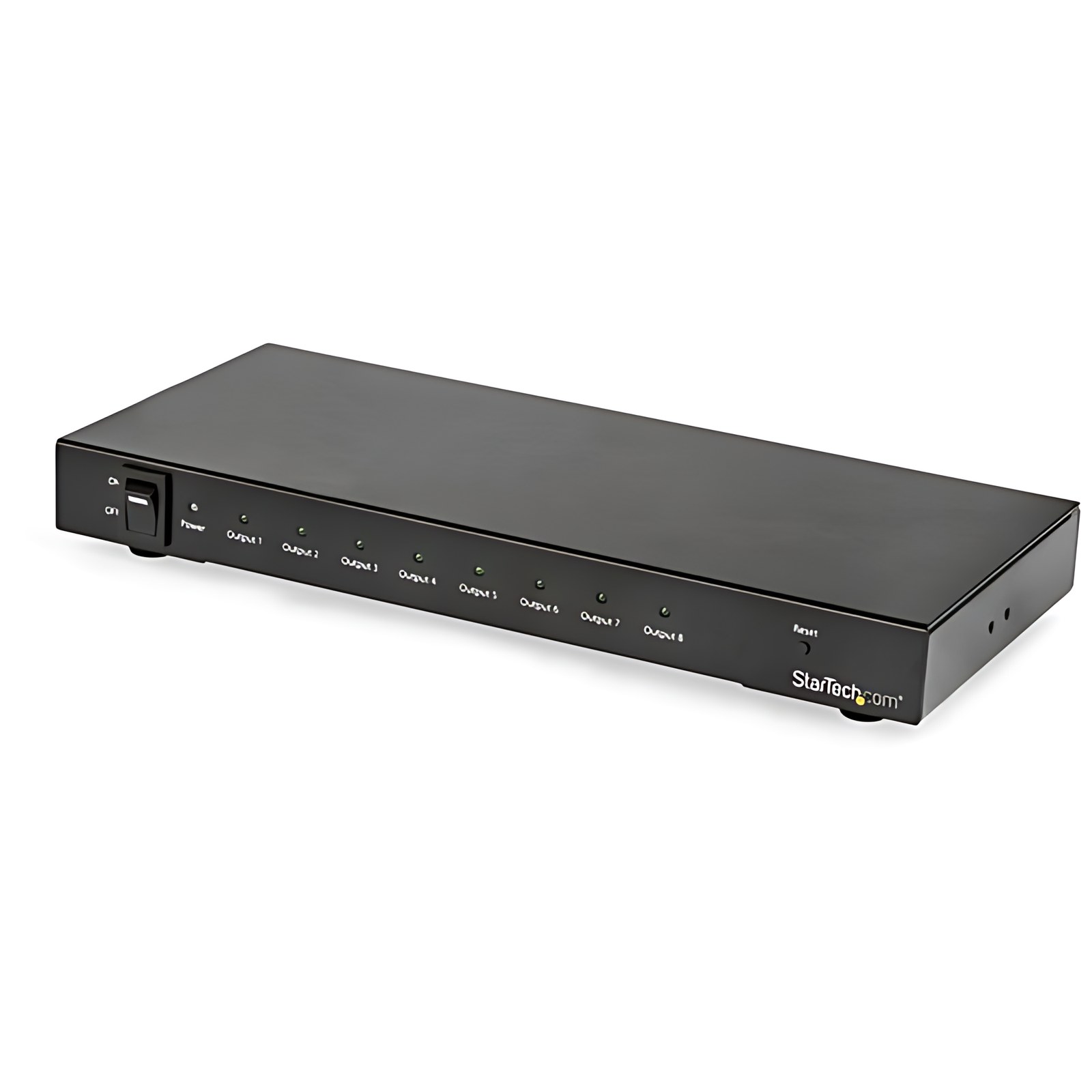 Startech.com Divisor Splitter Hdmi De 8 Puertos – 4k 60hz Con Audio 7.1 – 3840 × 2160 – 1 X Entrada Hdmi – 8 X Salida Hdmi