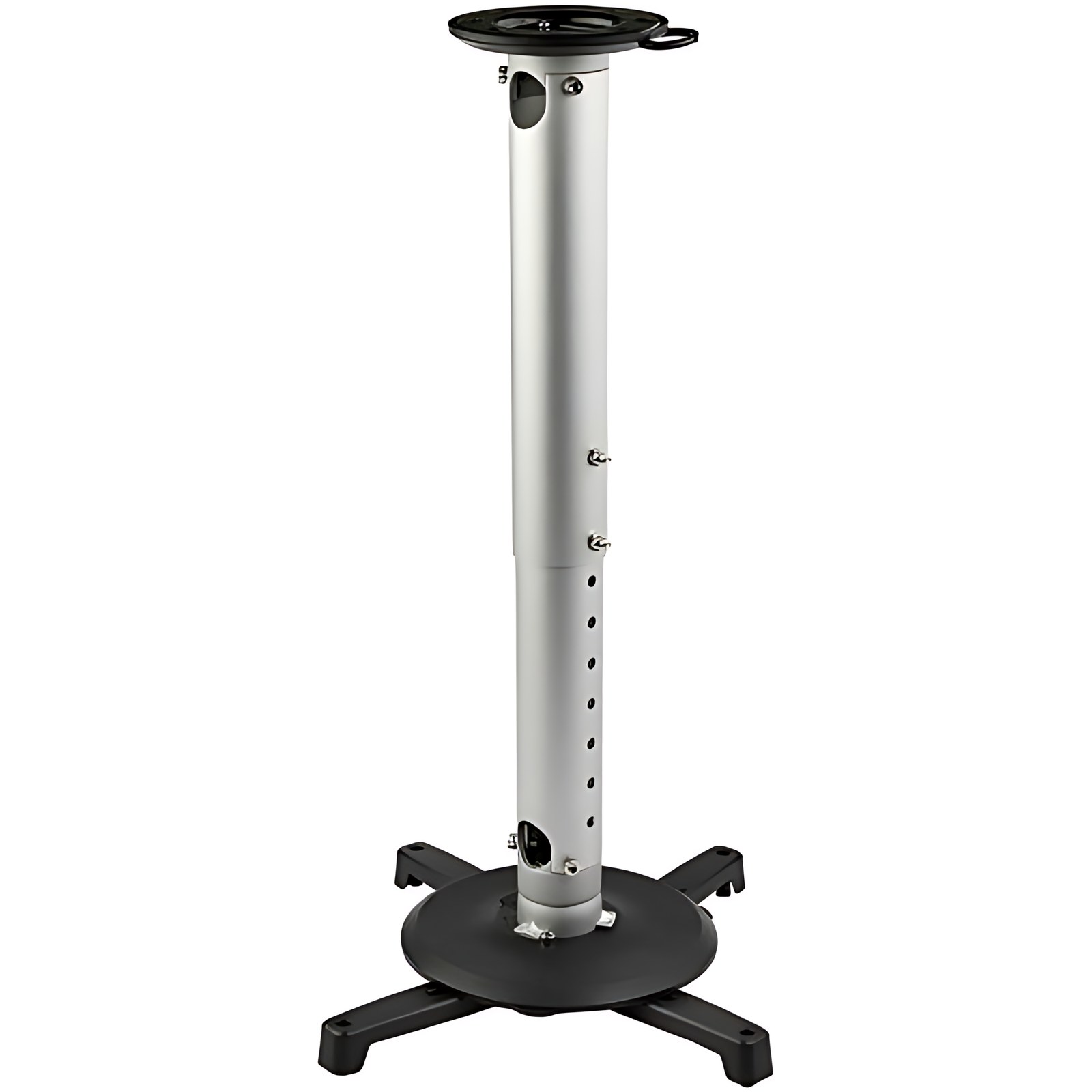Startech.com Projceilmnt2 Soporte Universal De Techo Para Proyector – Con Extensión Hasta De 577.7mm – 15kg Capacidad De Carga – Acero, Aluminio – 1 Solamente
