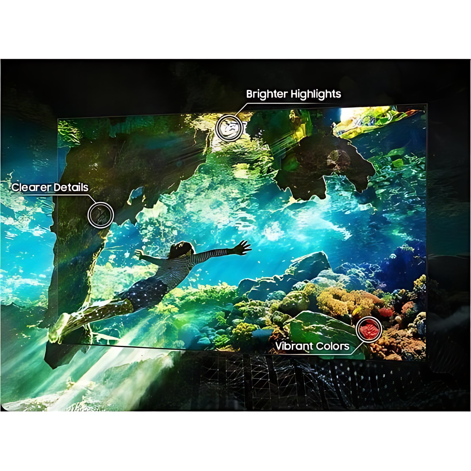 Tv Smart Oled Samsung S90f Qn65s90faf – 165.1cm – 4k Uhdtv – Negro Grafito – Alexa, Bixby Soportado – Tv Plus – Tizen – Dolby Atmos