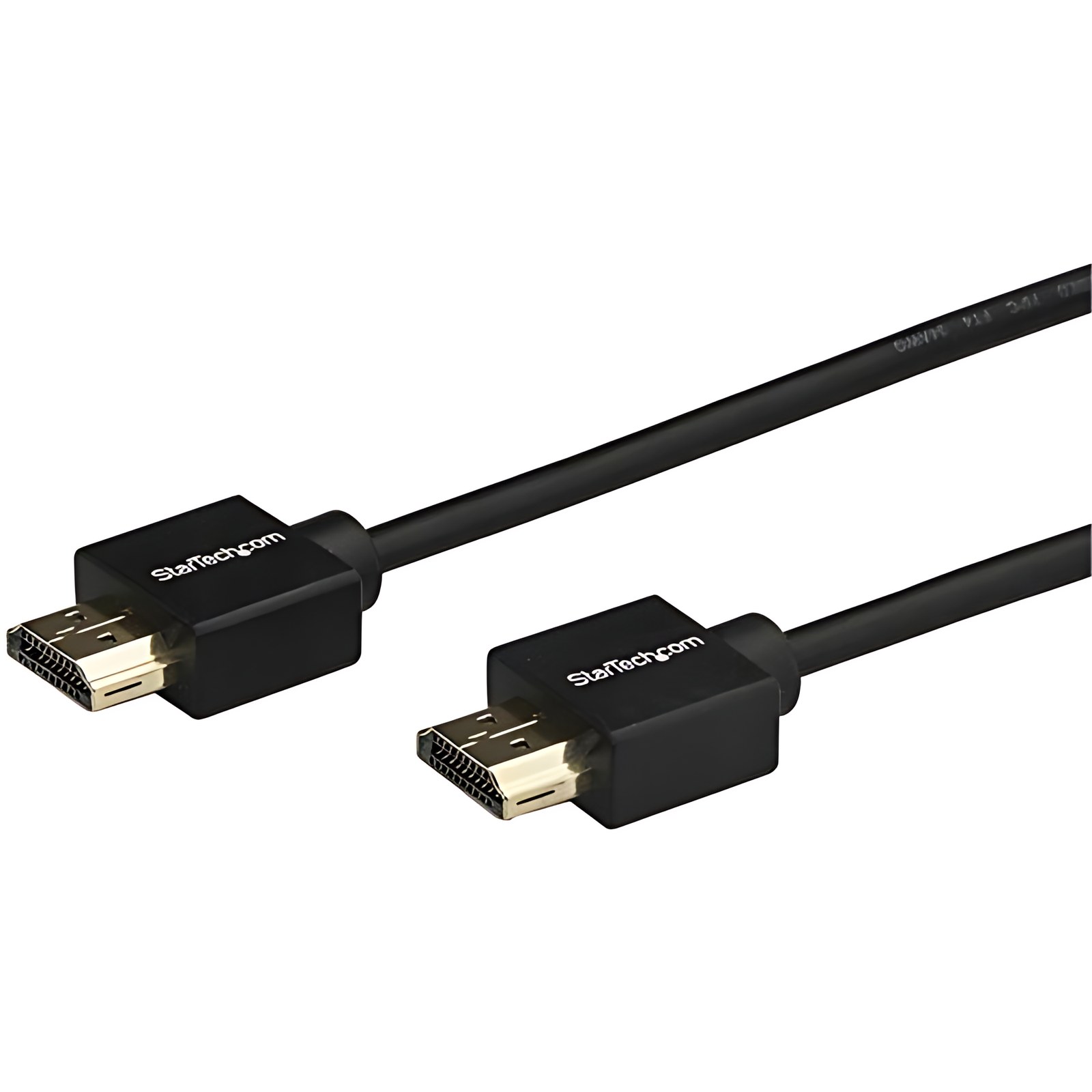 StarTech.com Cable de 2m HDMI 2.0, Cable HDMI Premium 4K 60Hz de Alta Velocidad con Ethernet, Cable HDMI Ultra HDMI, Cable de Video - Cable for Dispositivo de audio/vídeo, Pantalla digital Signage, Si