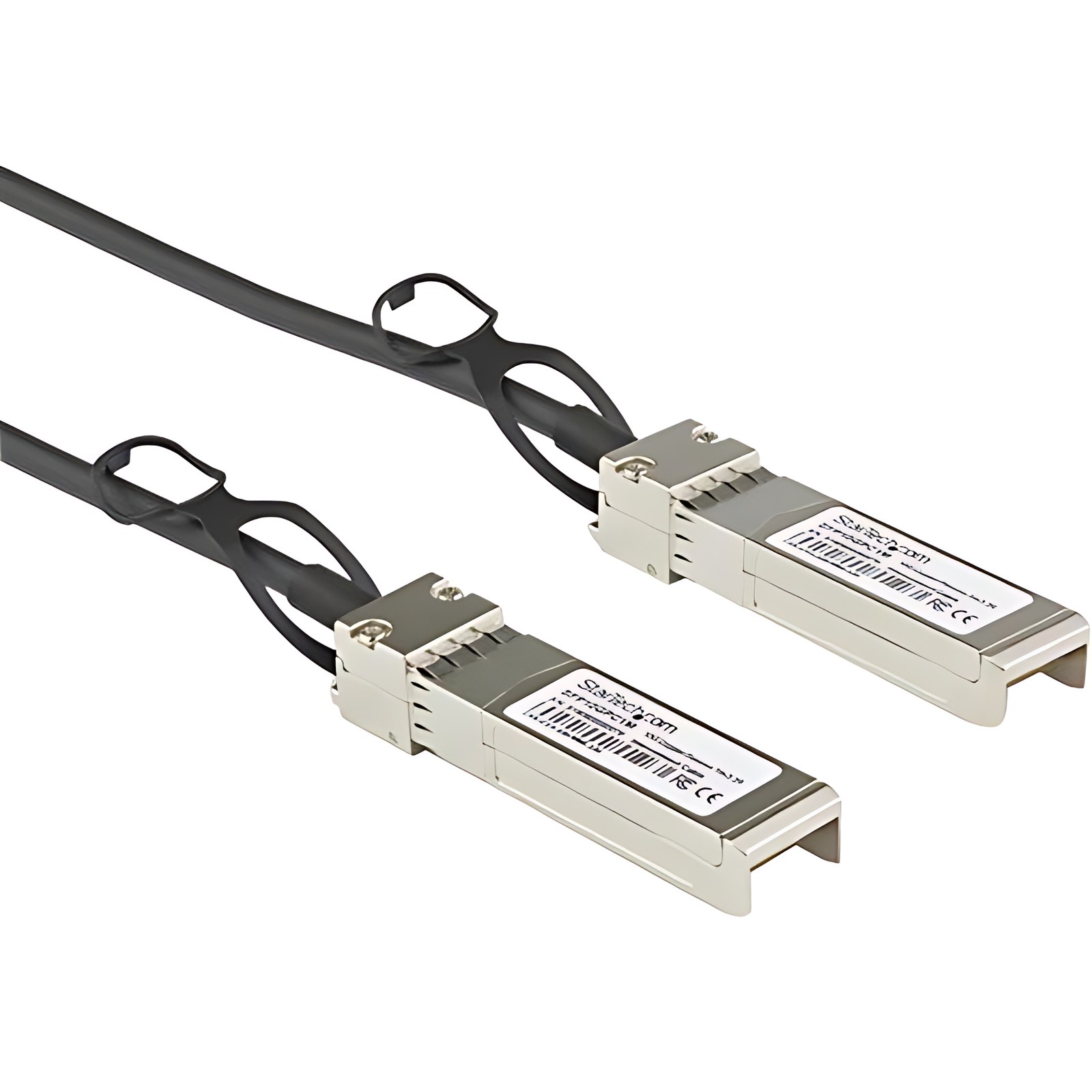 Startech.com Cable 1m Twinax Sfp+ A Sfp+ Con Conexión Directa 10gbe- Compatible Dac-Sfp-10g-1m De Dell Emc – Cobre – Dac Mini Gbic Pasivo – Cable For Dispositivo De Red, Servidor, Router, Conmutador – 10gbit/S – Negro