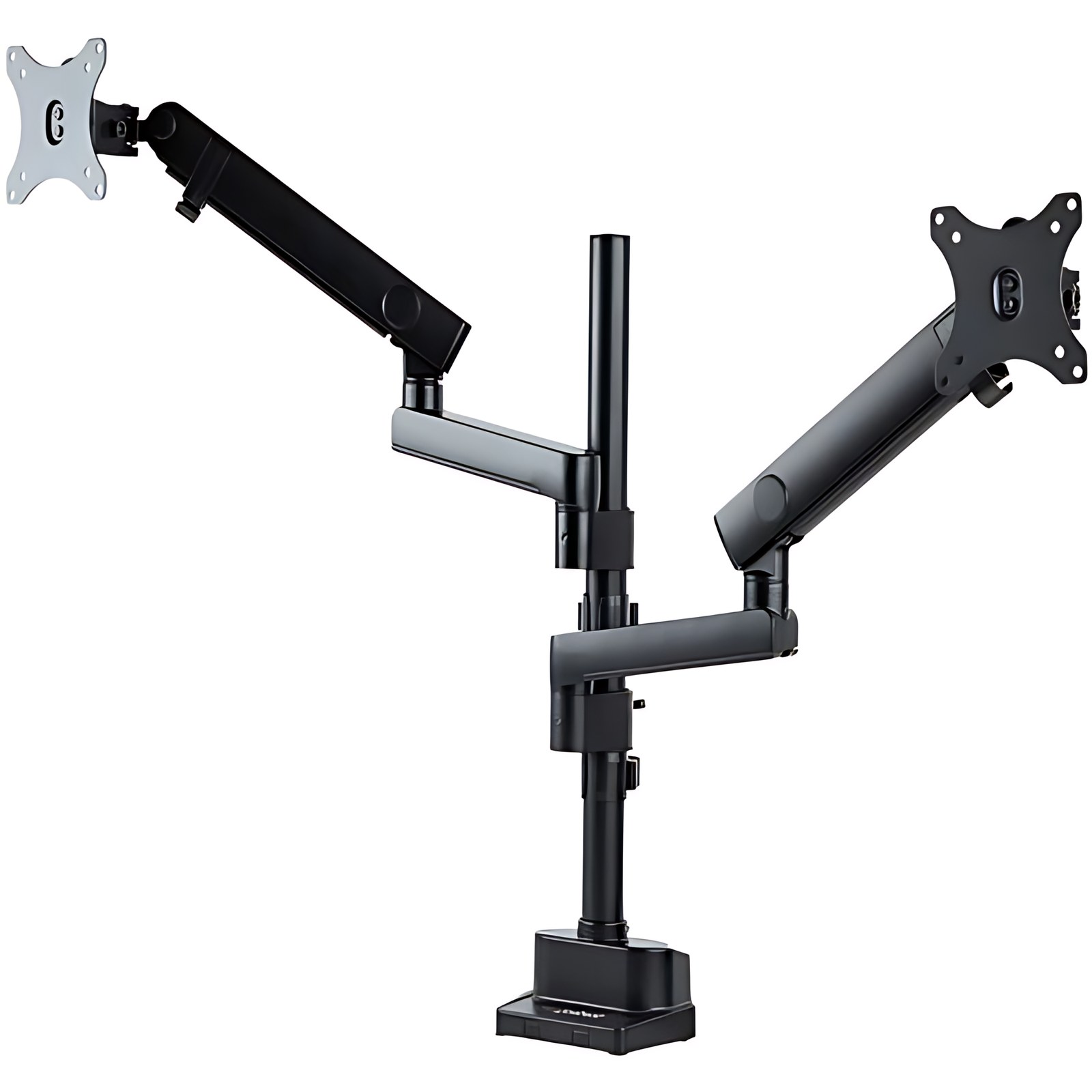 Startech.com Brazo De Soporte Para Dos Monitores – Base Articulada De Altura Ajustable Para 2 Monitores Vesa De Hasta 32 Pulgadas 8kg – Altura Ajustable – 2 Pantalla(s) Admitidas – 81.3cm (32″) Para Pantalla Plana – 15.97kg Capacidad De Carga – 75 X 75, 100 X 100 – Compatible Con Montura Vesa – Acero, Aluminio