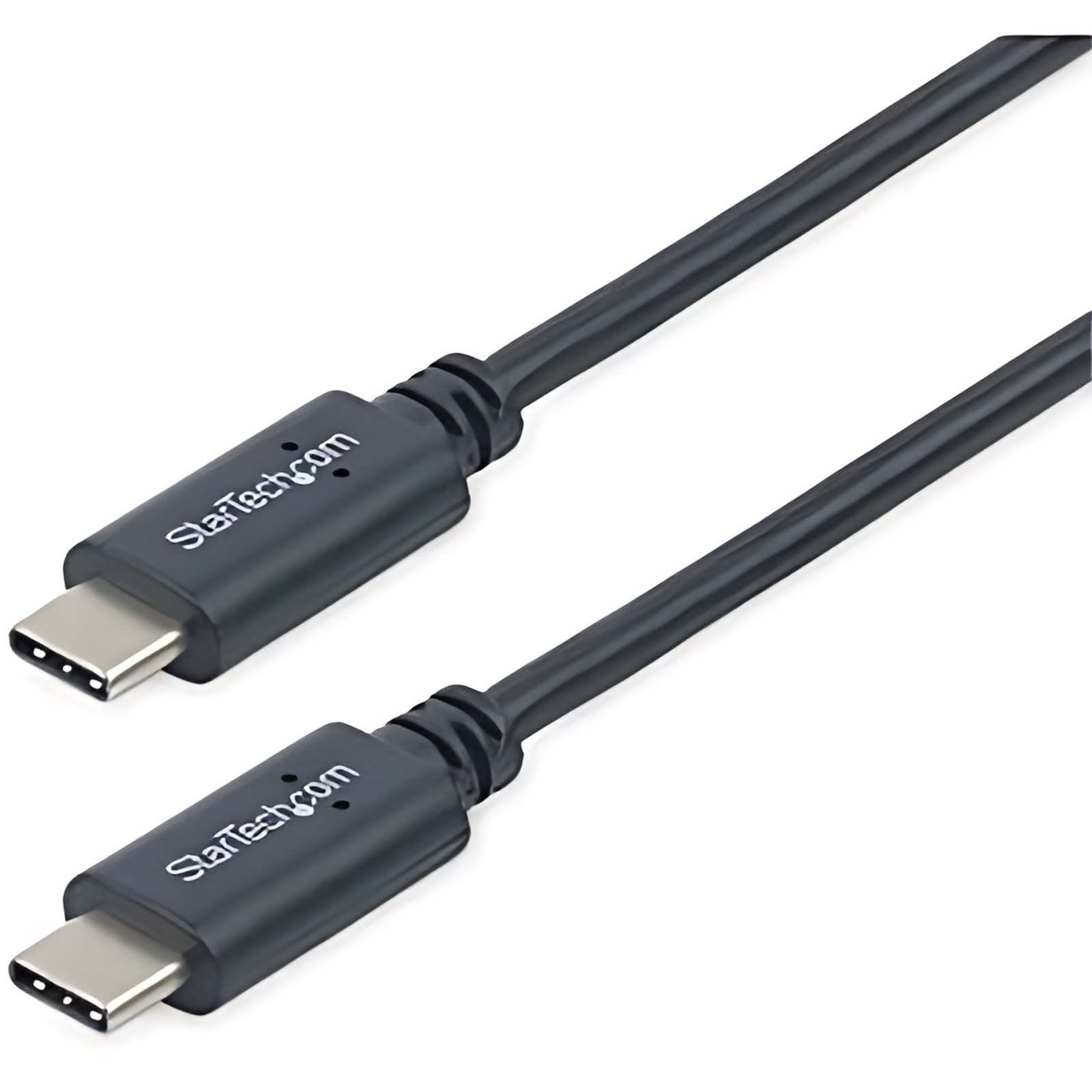Startech.com Cable Usb-C De 2m – Type-C – Usb 2.0 – Macho A Macho – Cable For Tableta, Chromebook, Portátil, Macbook, Smartphone, Computador, Cargador De Pared – 480mbit/S – Apantallado – Níquel Conector Chapado – 22/30 Awg – Negro