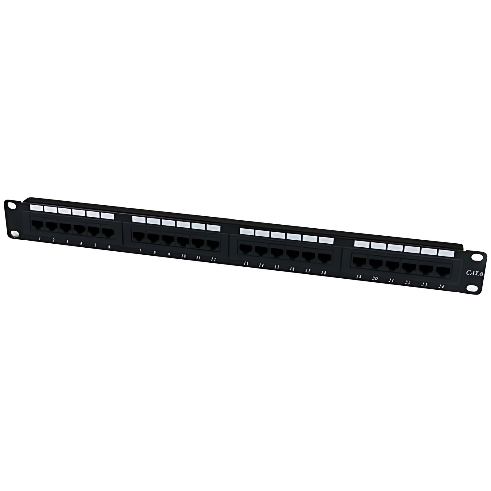 StarTech.com Panel de Parcheo 1U Cat6 110 con 24 Puertos para Montaje en Rack - 24 x RJ-45 - 24 x RJ-11 - 1U Alto - 19"" Ancho - Montable en bastidor