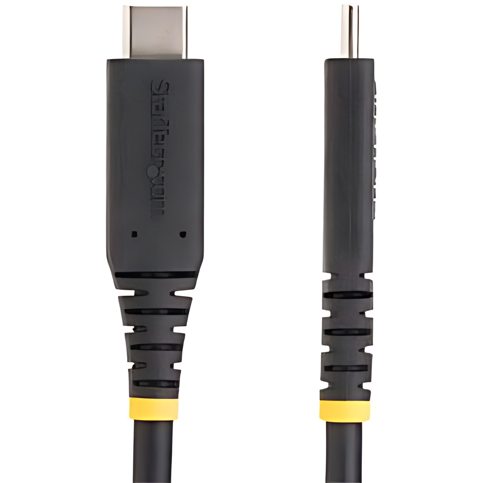 Startech.com Cable Usb4 De 50cm – Cable Usb Tipo C Certificado Usb-If – Cable Usb-C De 40g – Pd 3.1 De 240w – 8k 60hz – Compatible Tb – Cable For Portátil, Macbook, Cargador De Pared, Base De Conexión, Smartphone – 40gbit/S – Admite Hasta7680 X 4320, 3840 X 2160 – Apantallado – Níquel Conector Chapado – 26/32 Awg – Negro