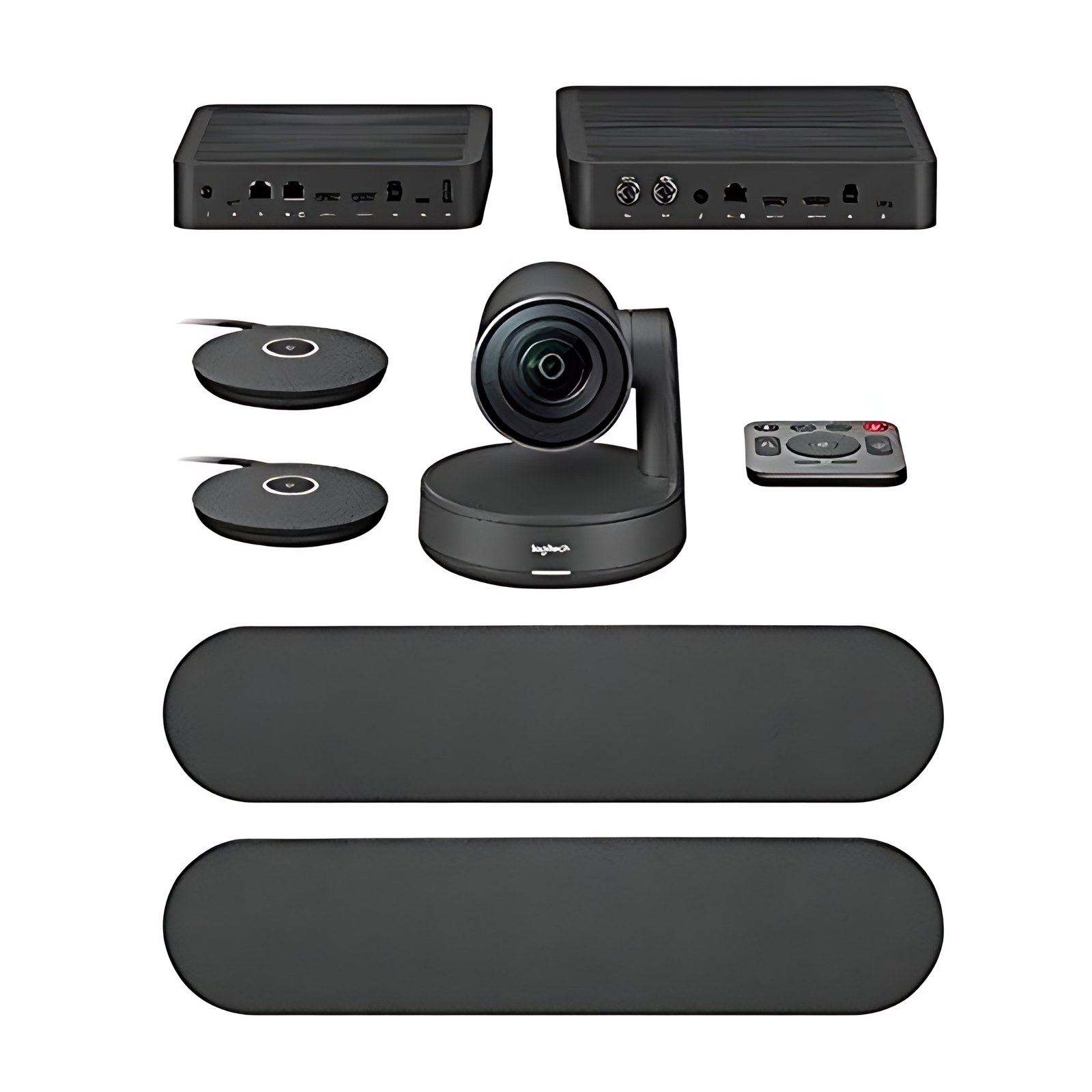 Camara Logitech Rally Plus, 2 Speakers, 2 Mic Pods